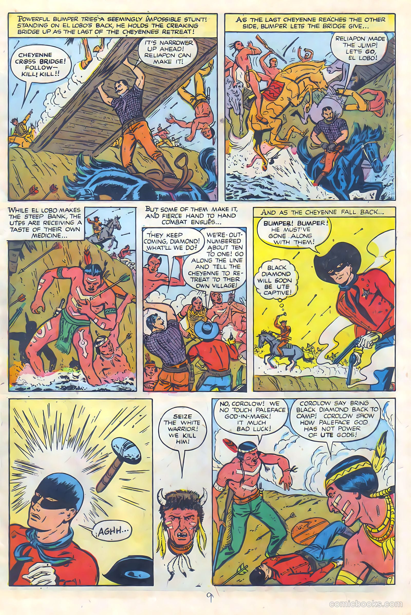 Black Diamond Western #24 (1949, Lev Gleason Publications, Inc.) — page 10 of 53