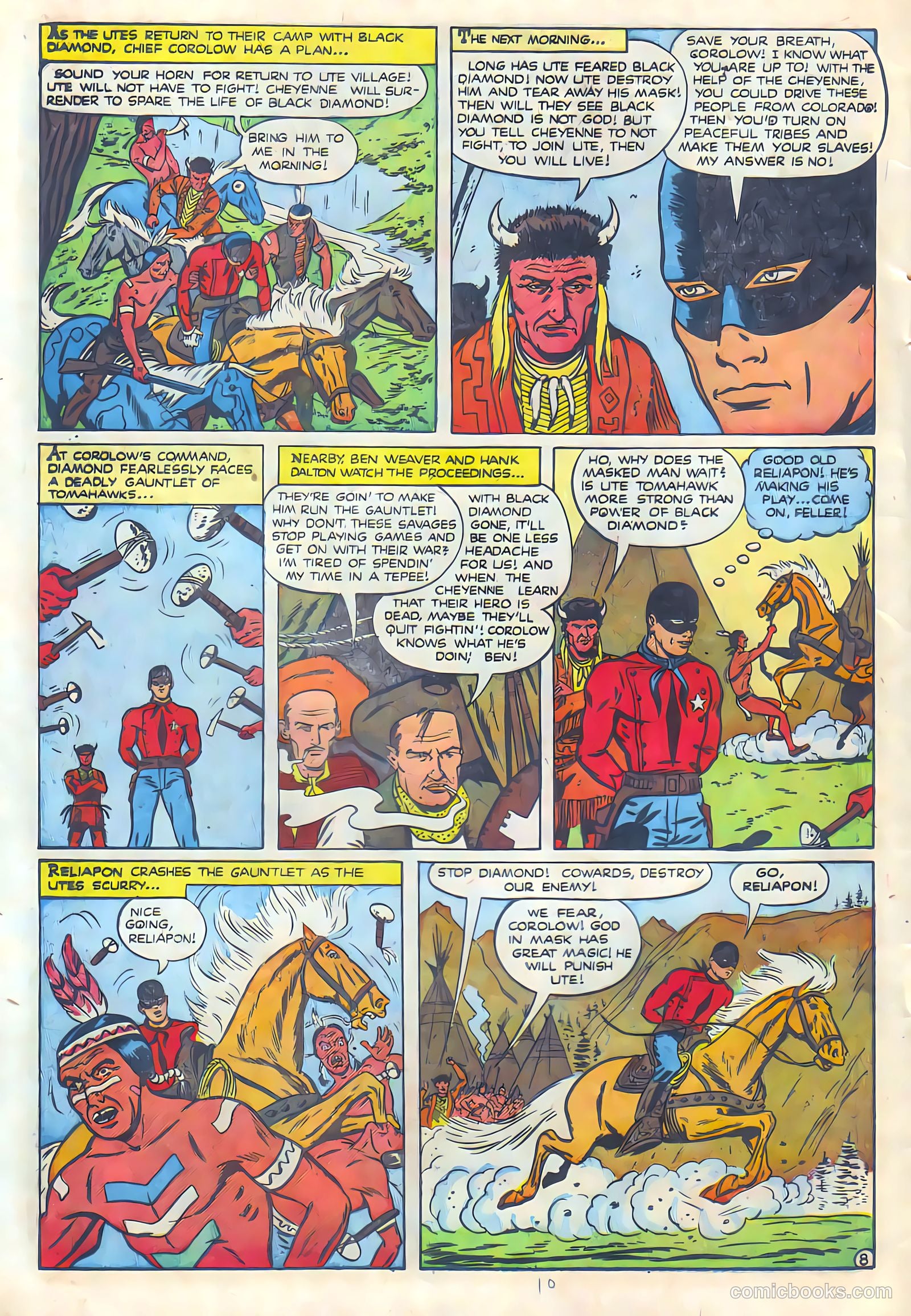 Black Diamond Western #24 (1949, Lev Gleason Publications, Inc.) — page 11 of 53