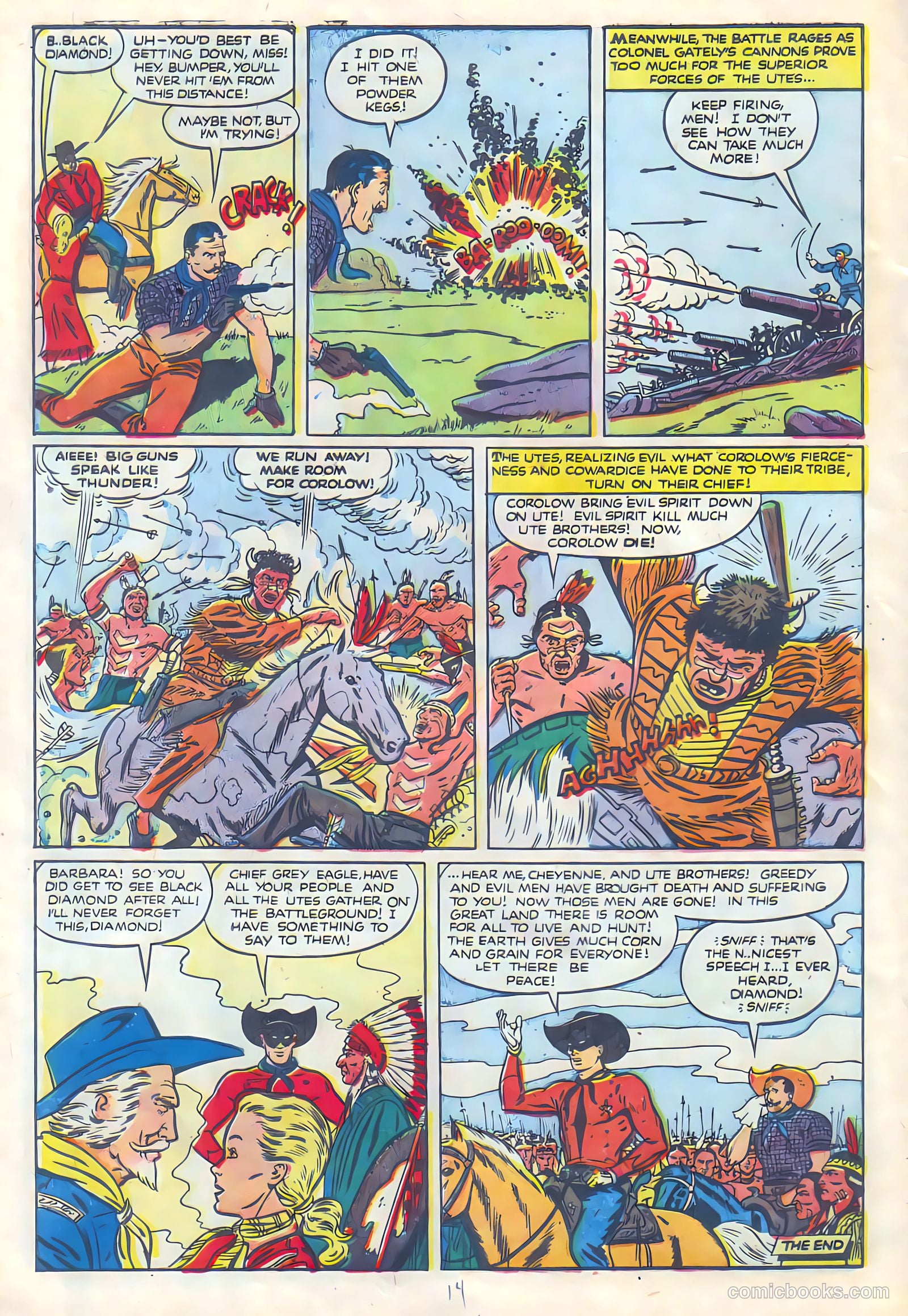 Black Diamond Western #24 (1949, Lev Gleason Publications, Inc.) — page 15 of 53