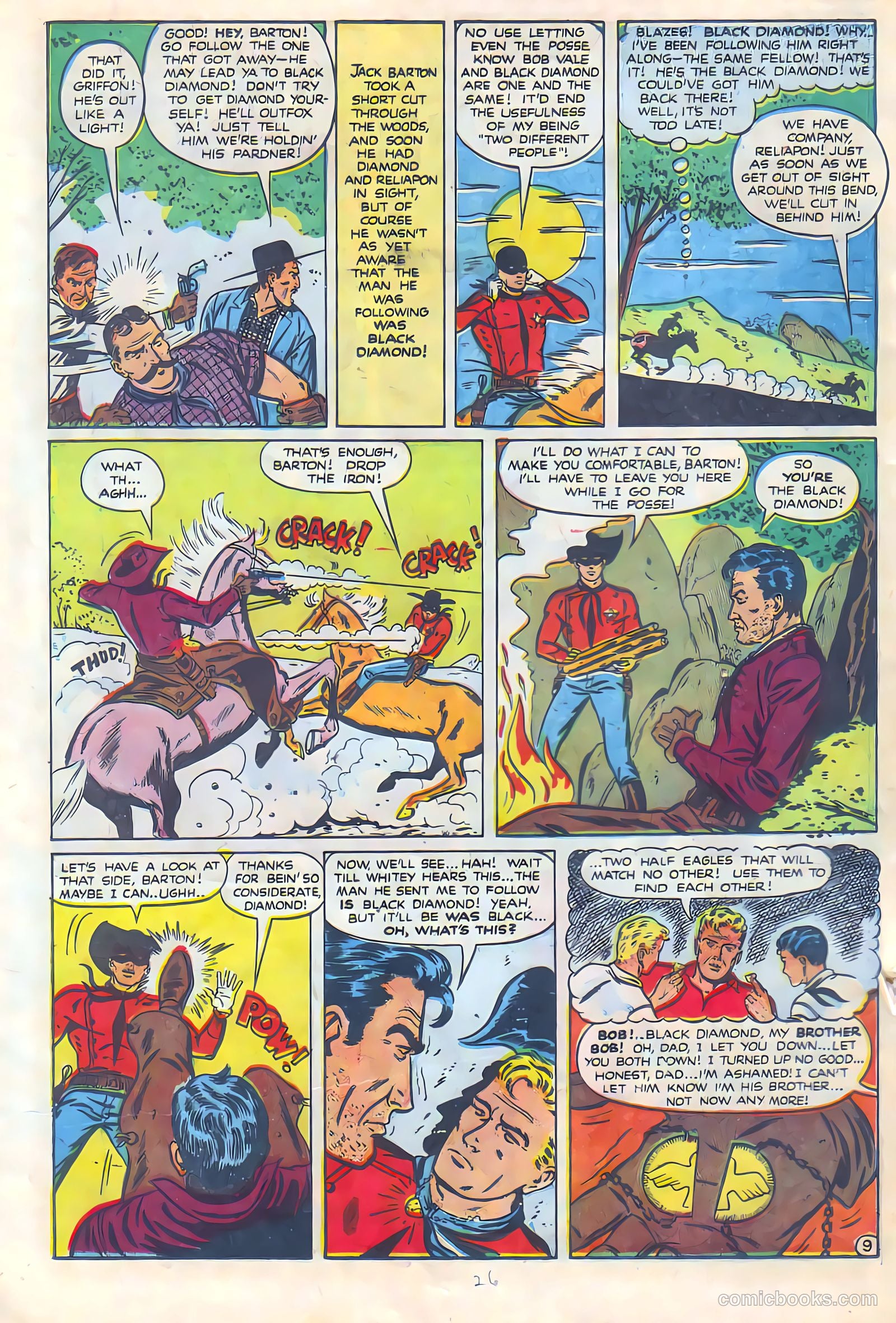 Black Diamond Western #24 (1949, Lev Gleason Publications, Inc.) — page 27 of 53