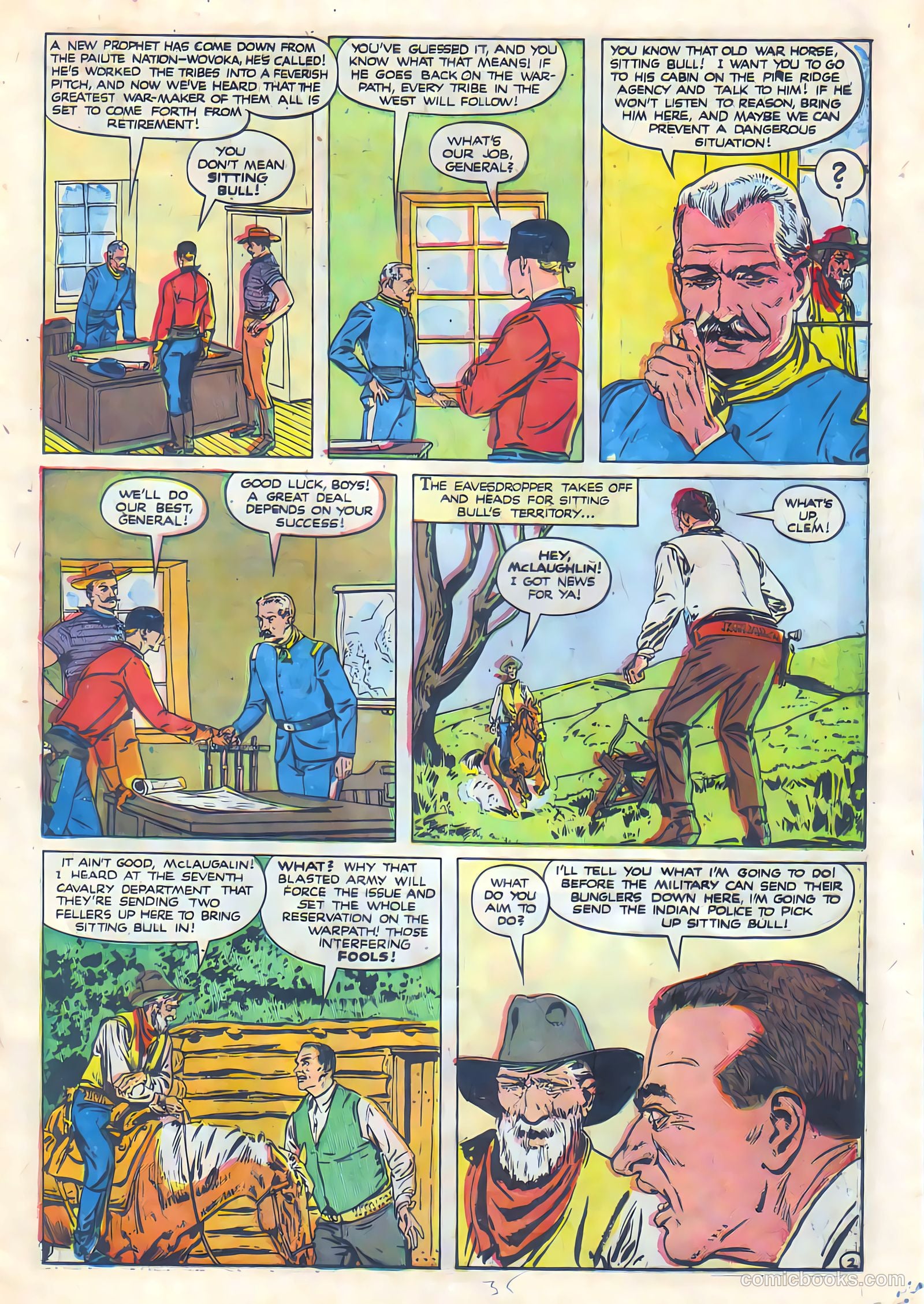 Black Diamond Western #24 (1949, Lev Gleason Publications, Inc.) — page 36 of 53