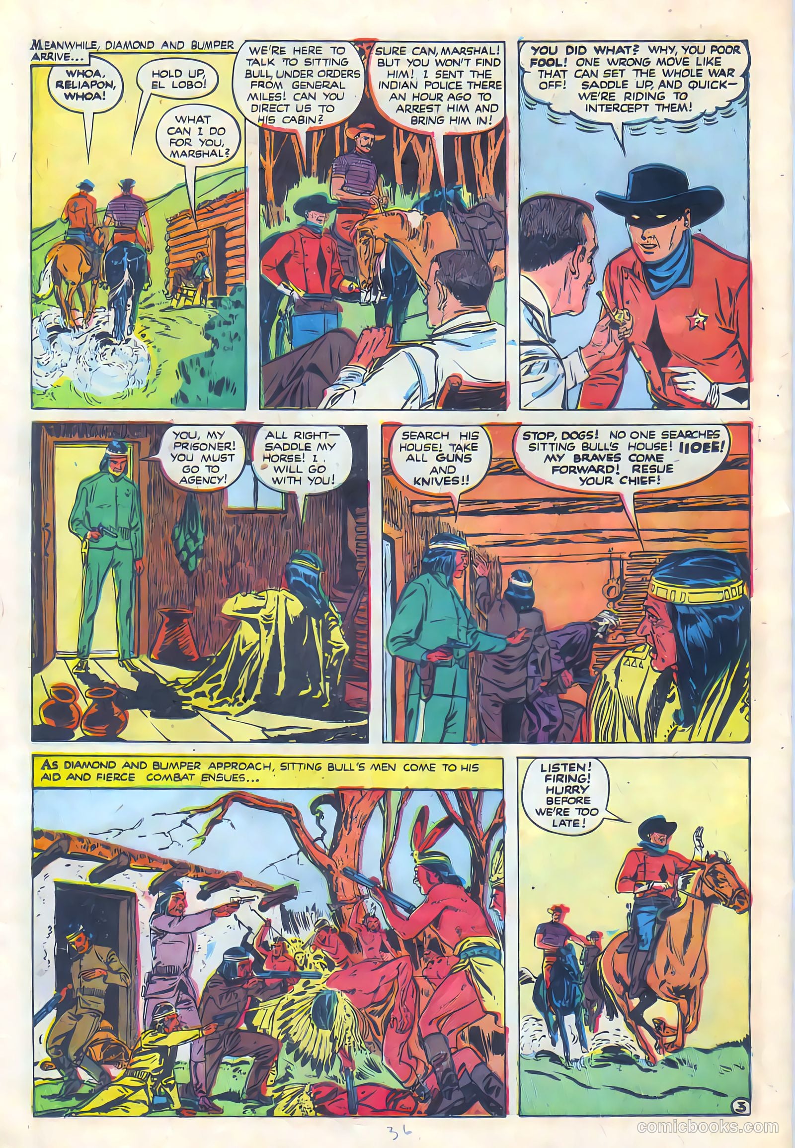 Black Diamond Western #24 (1949, Lev Gleason Publications, Inc.) — page 37 of 53