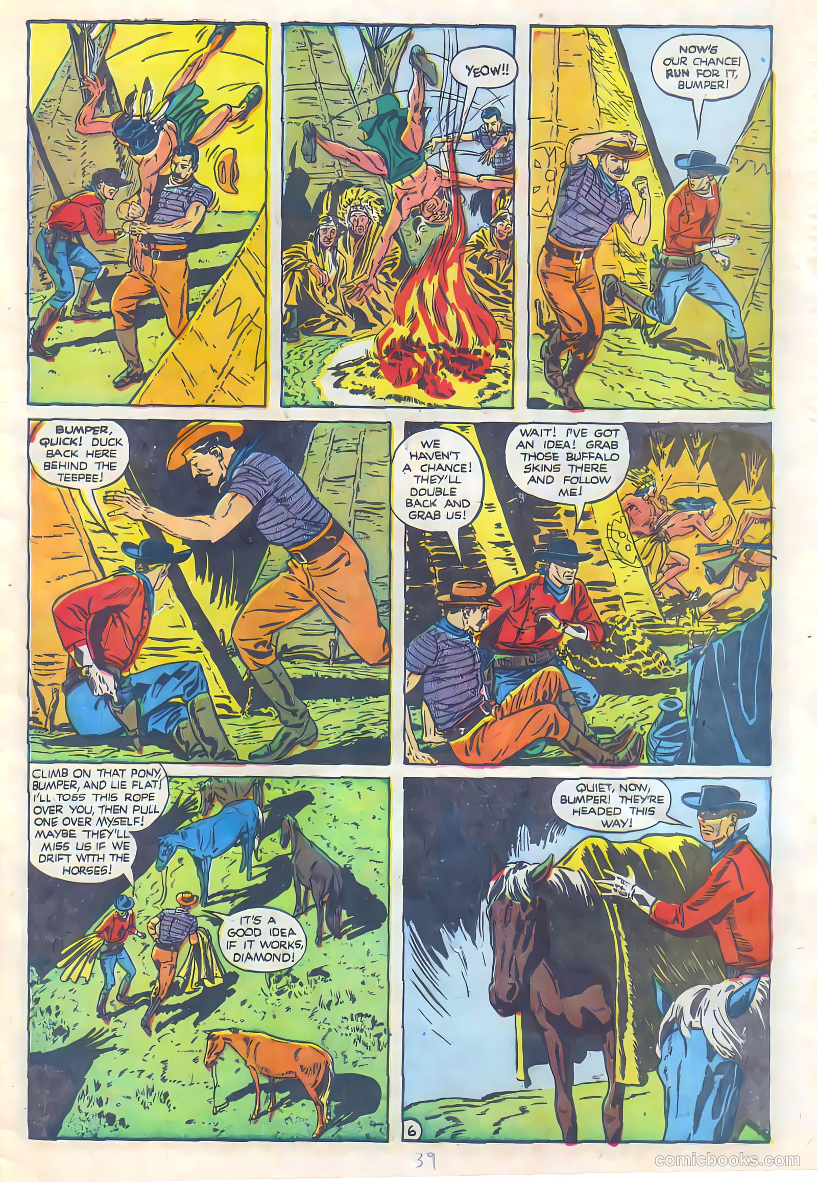 Black Diamond Western #24 (1949, Lev Gleason Publications, Inc.) — page 40 of 53