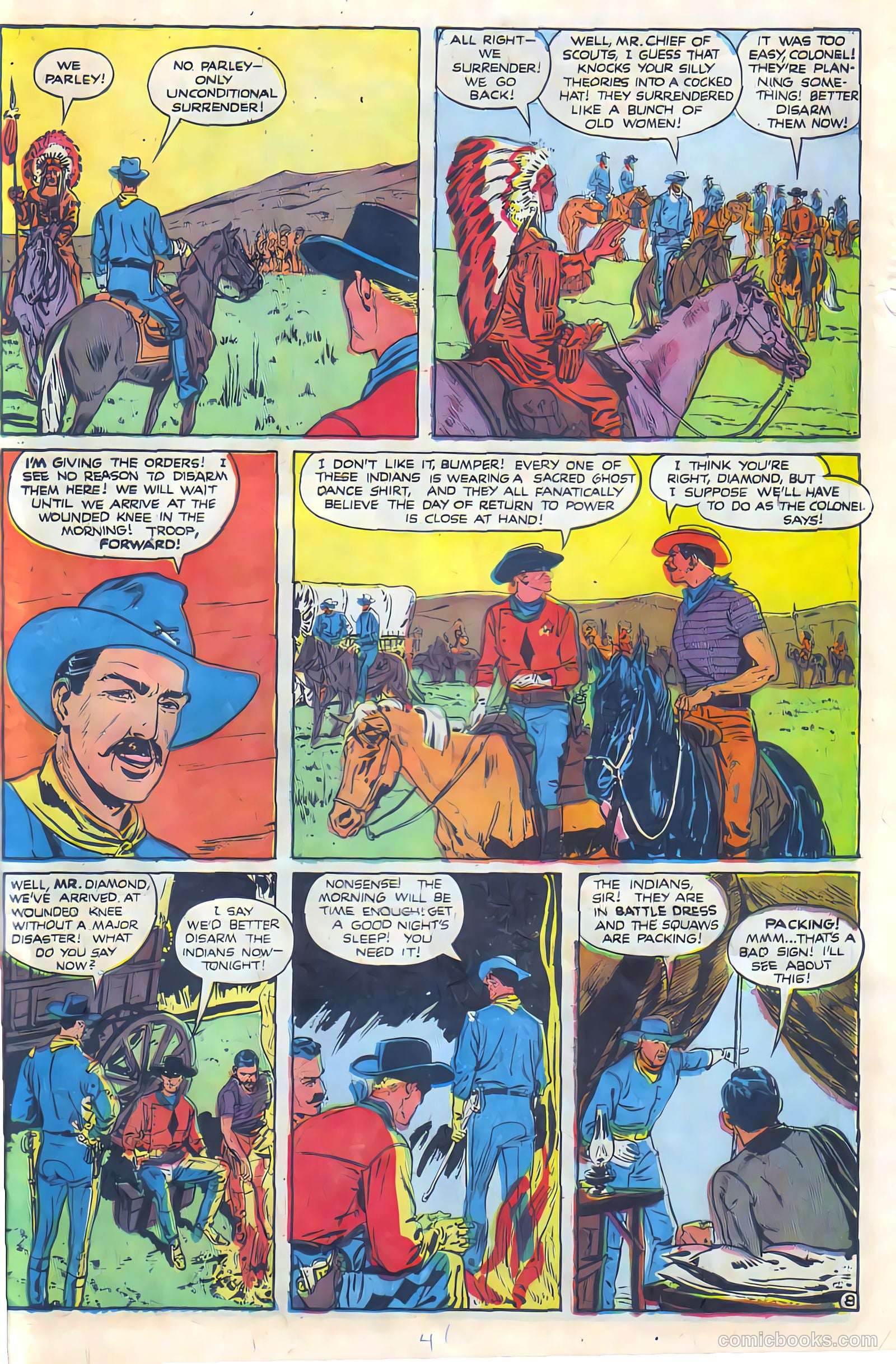 Black Diamond Western #24 (1949, Lev Gleason Publications, Inc.) — page 42 of 53