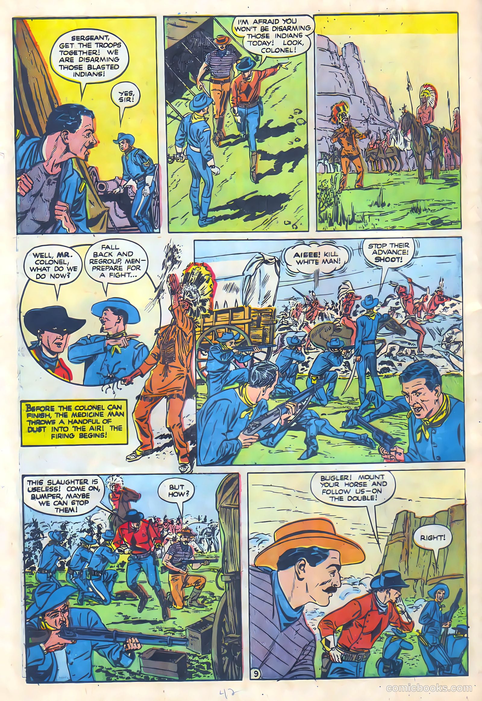 Black Diamond Western #24 (1949, Lev Gleason Publications, Inc.) — page 43 of 53