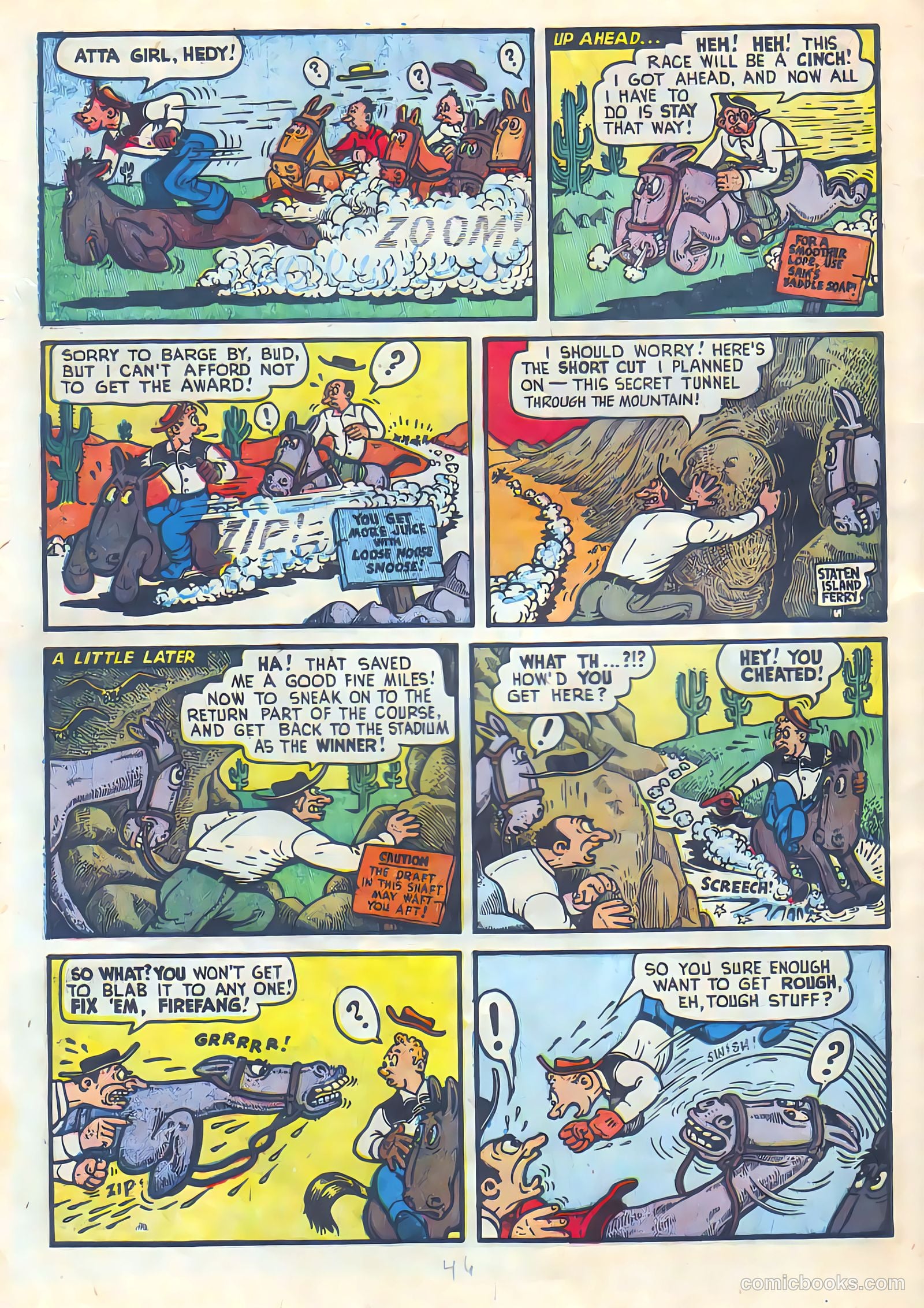 Black Diamond Western #24 (1949, Lev Gleason Publications, Inc.) — page 47 of 53
