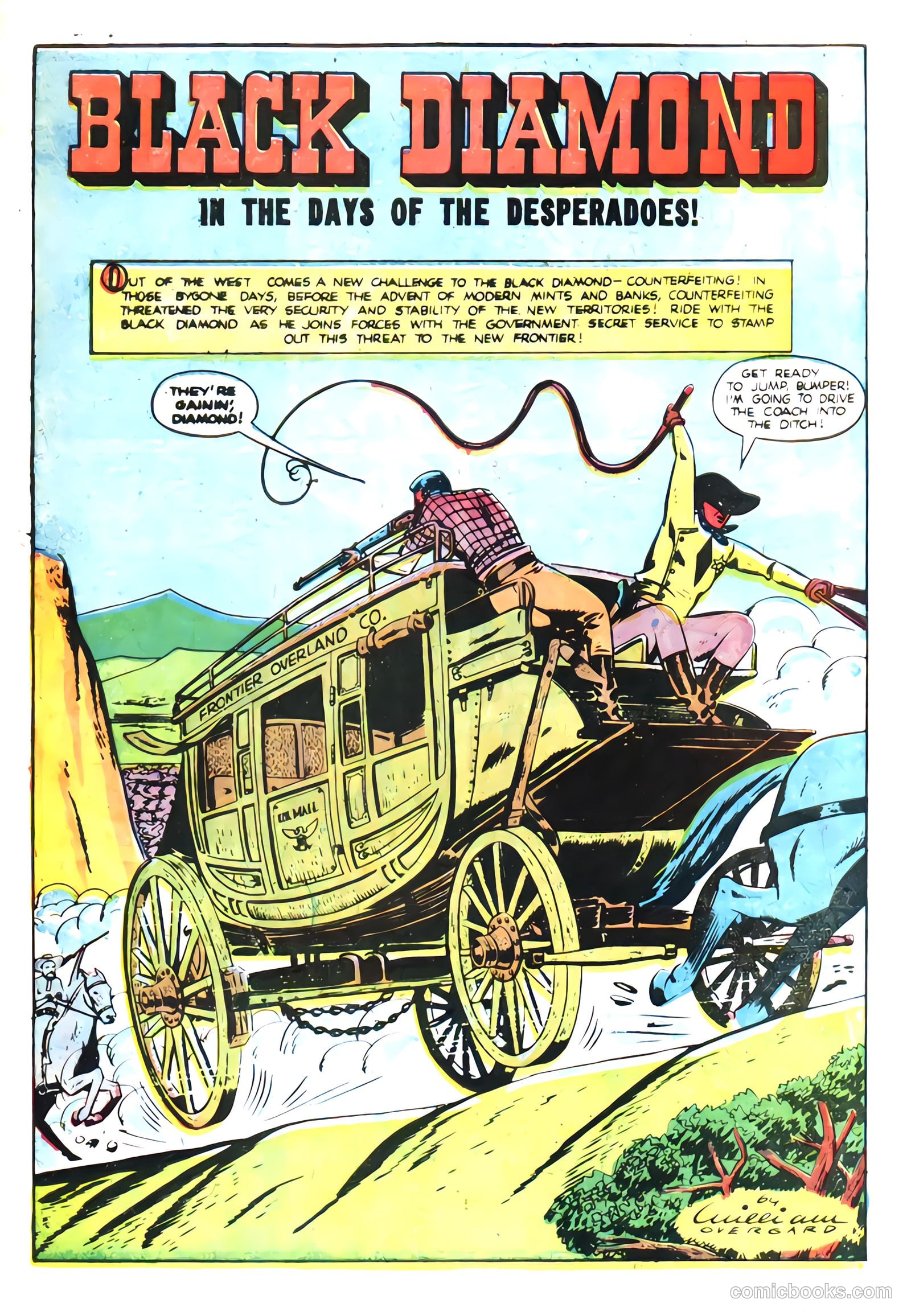 Black Diamond Western #12 (1949, Lev Gleason Publications, Inc.) — page 3 of 57