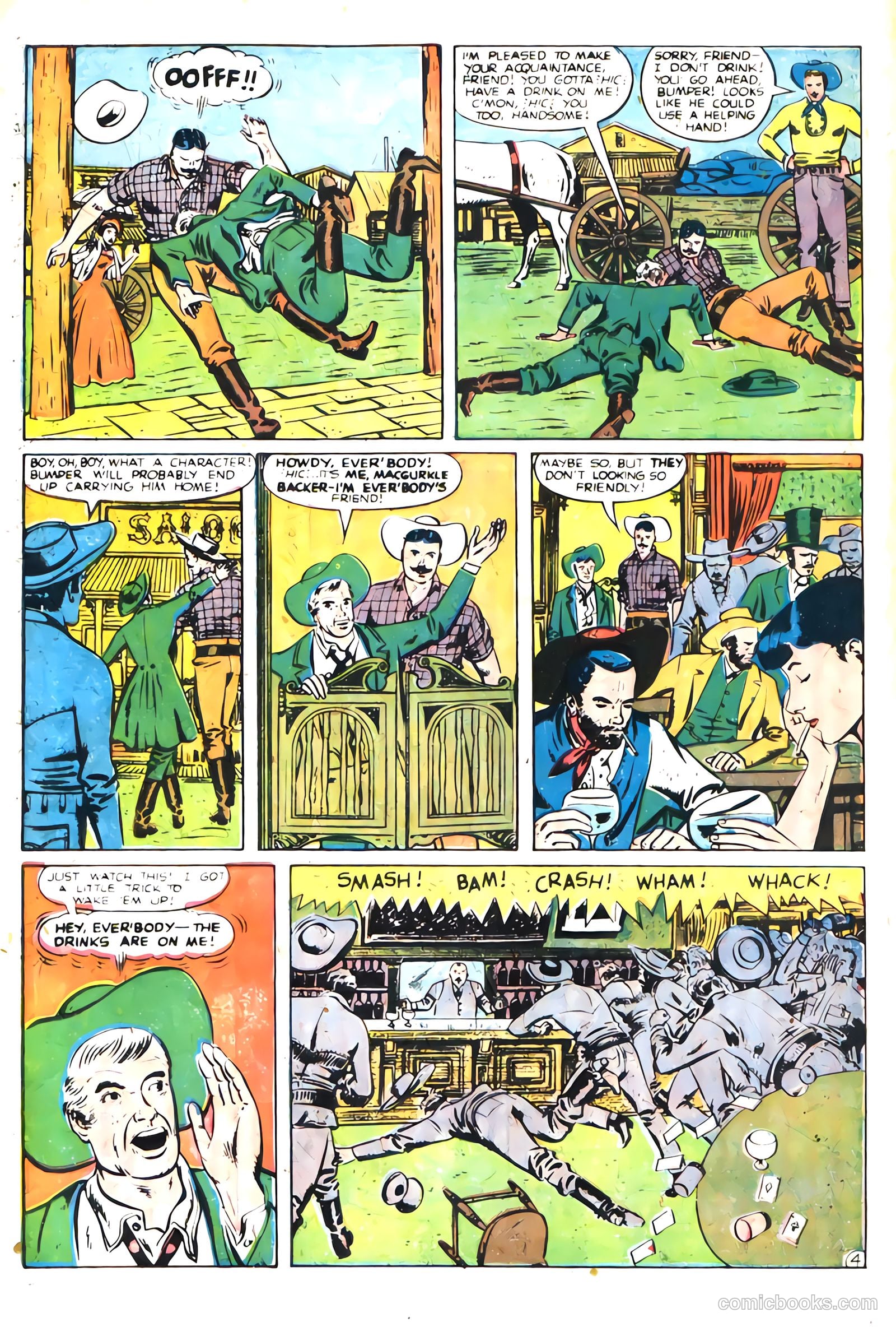 Black Diamond Western #12 (1949, Lev Gleason Publications, Inc.) — page 6 of 57