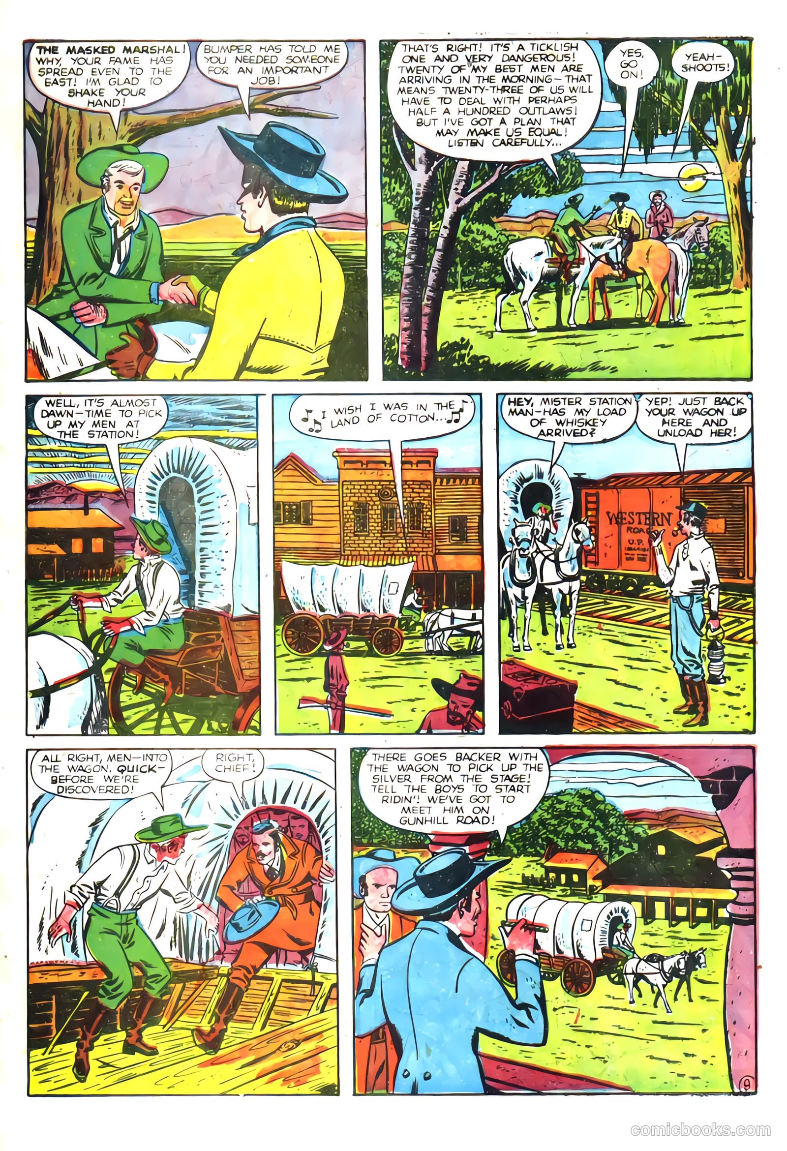 Black Diamond Western #12 (1949, Lev Gleason Publications, Inc.) — page 11 of 57
