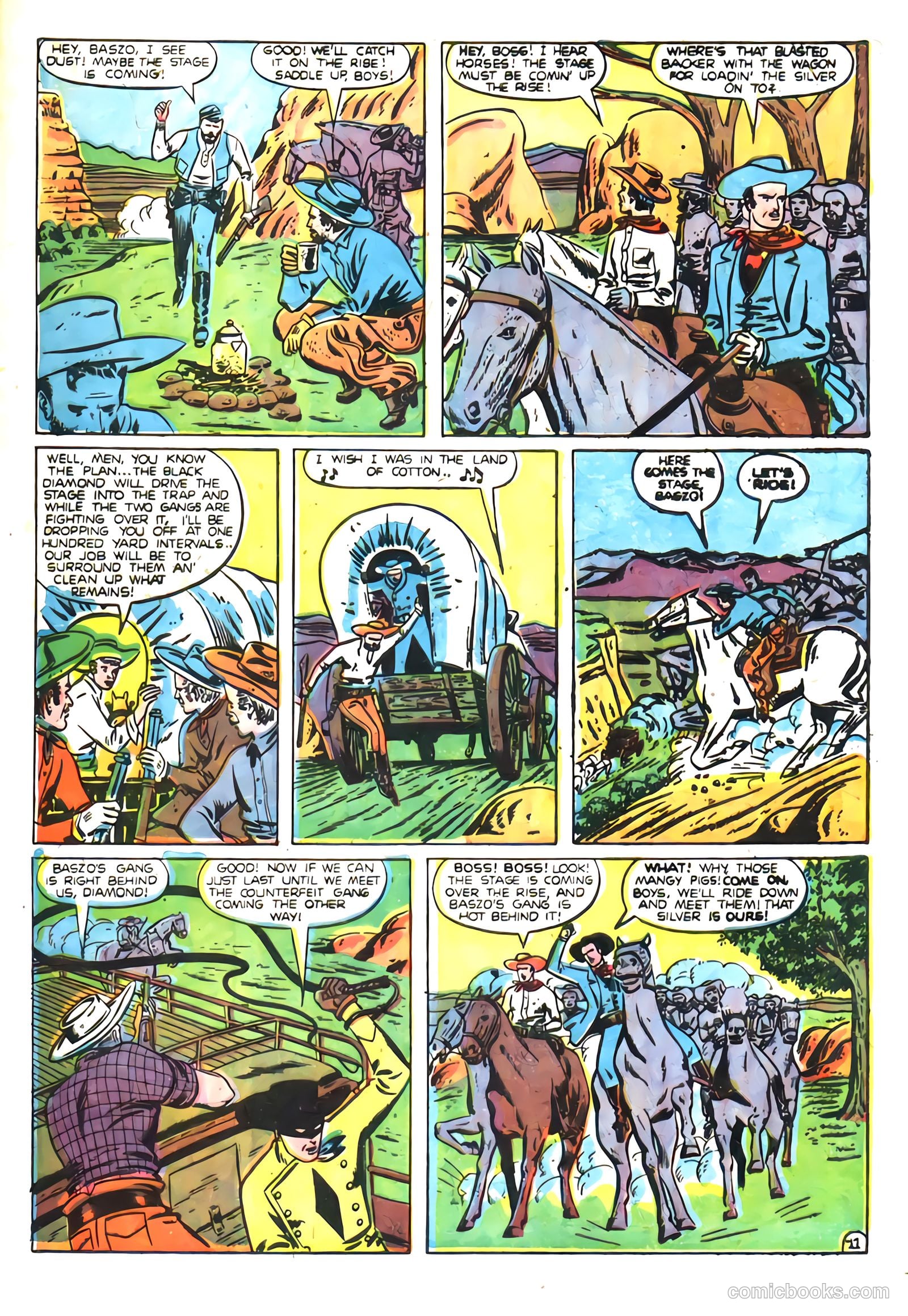 Black Diamond Western #12 (1949, Lev Gleason Publications, Inc.) — page 13 of 57