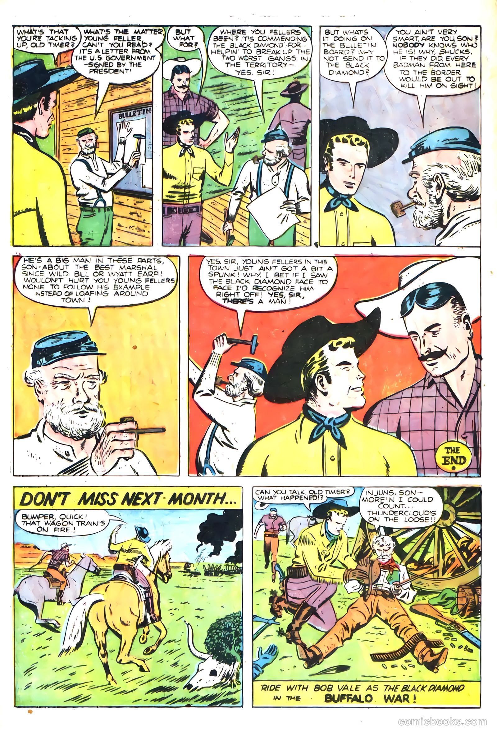 Black Diamond Western #12 (1949, Lev Gleason Publications, Inc.) — page 16 of 57