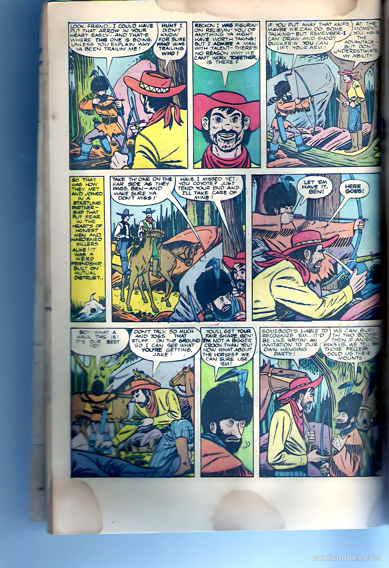 Black Diamond Western #12 (1949, Lev Gleason Publications, Inc.) — page 20 of 57
