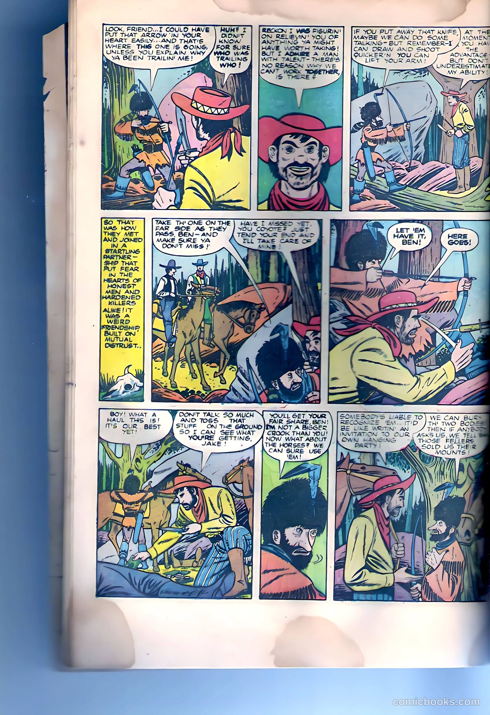 Black Diamond Western #12 (1949, Lev Gleason Publications, Inc.) — page 22 of 57