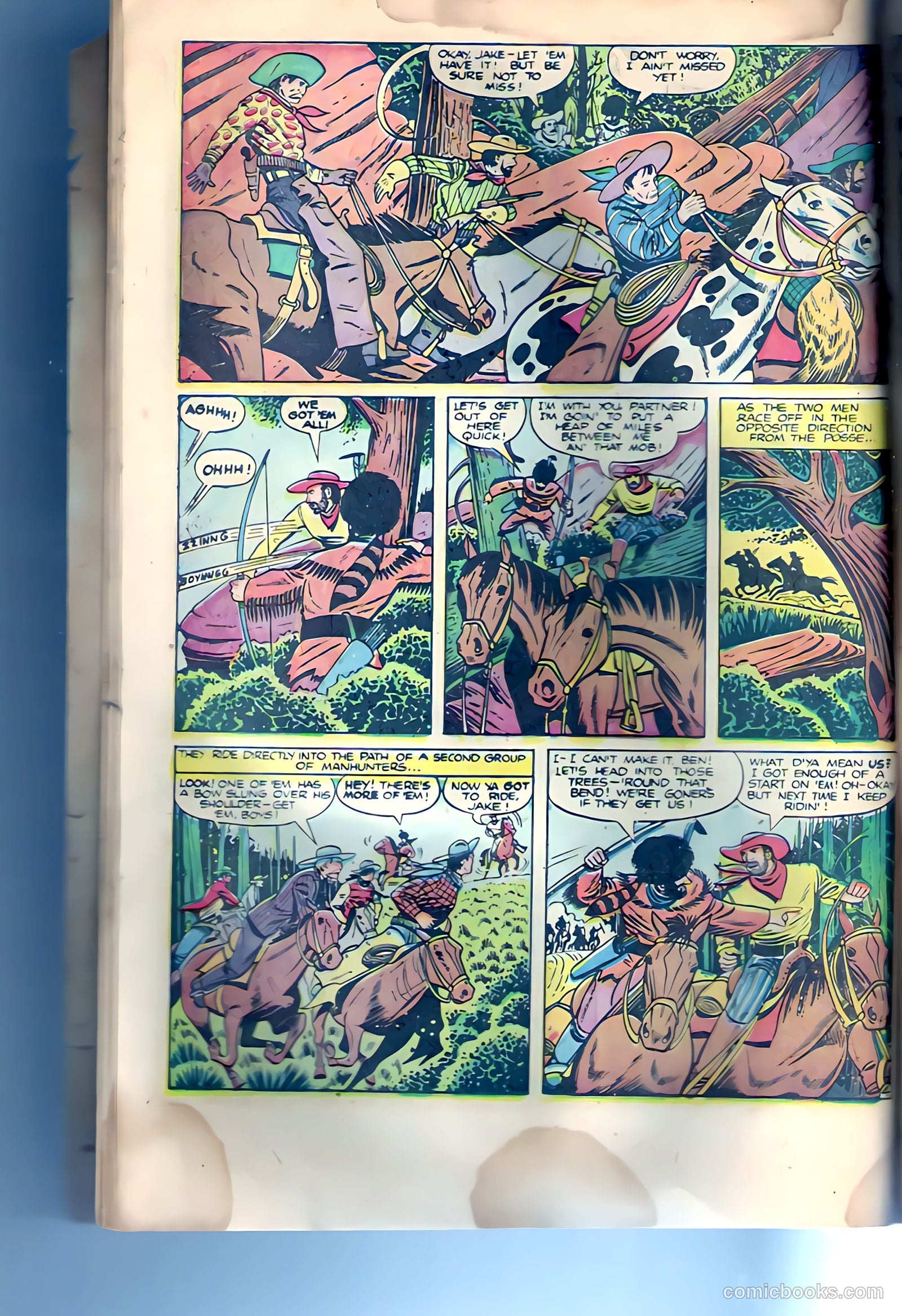 Black Diamond Western #12 (1949, Lev Gleason Publications, Inc.) — page 24 of 57