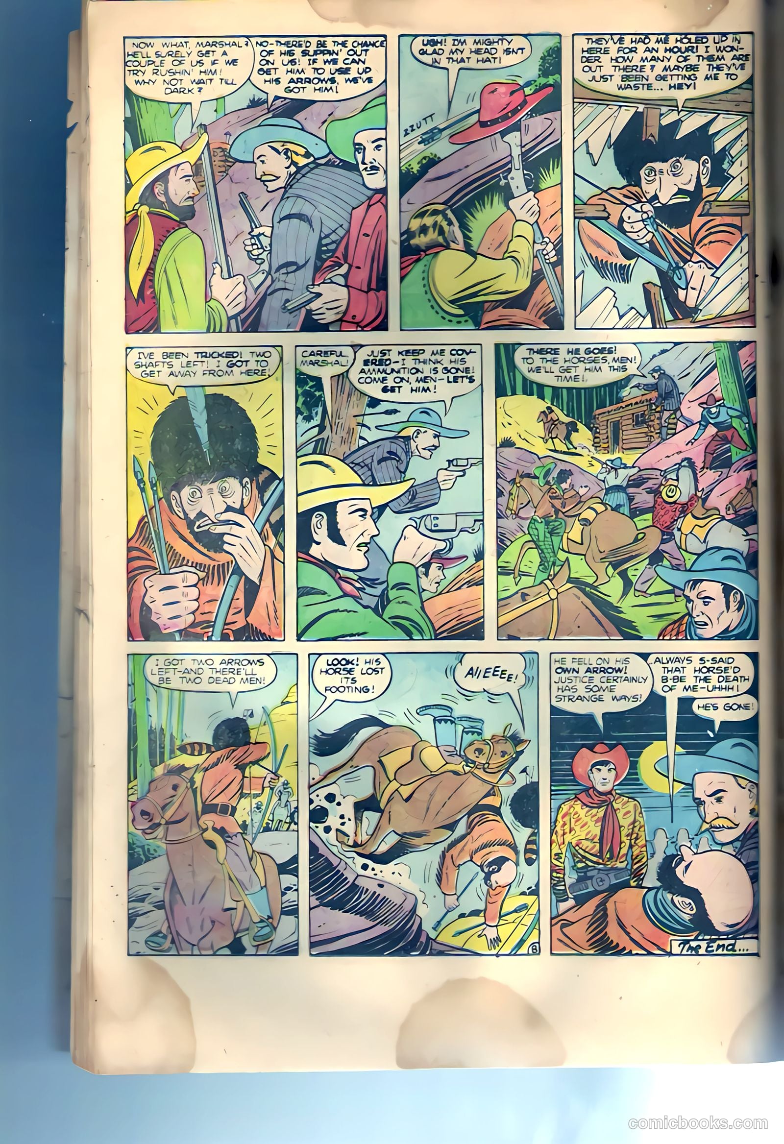 Black Diamond Western #12 (1949, Lev Gleason Publications, Inc.) — page 28 of 57