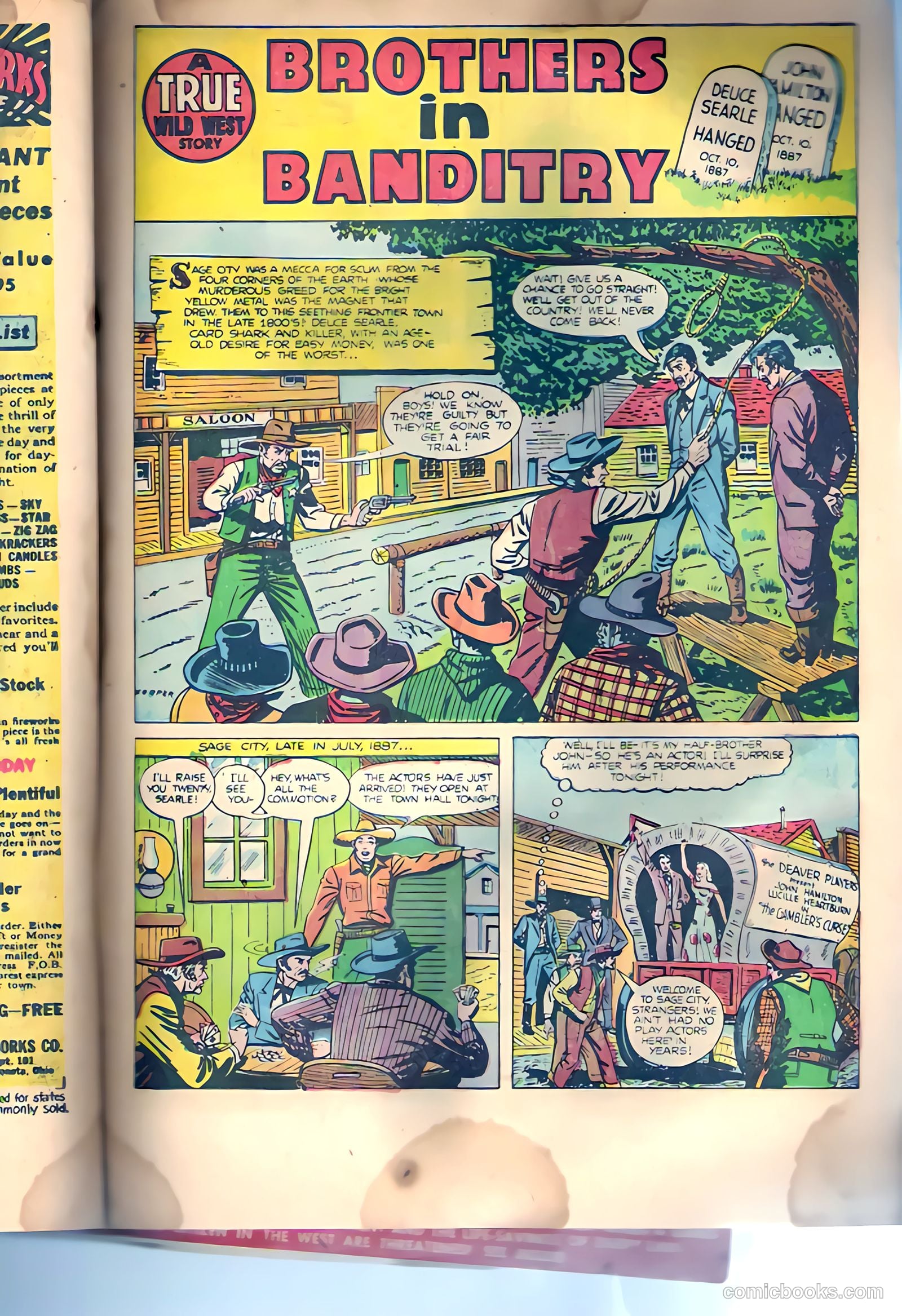 Black Diamond Western #12 (1949, Lev Gleason Publications, Inc.) — page 33 of 57