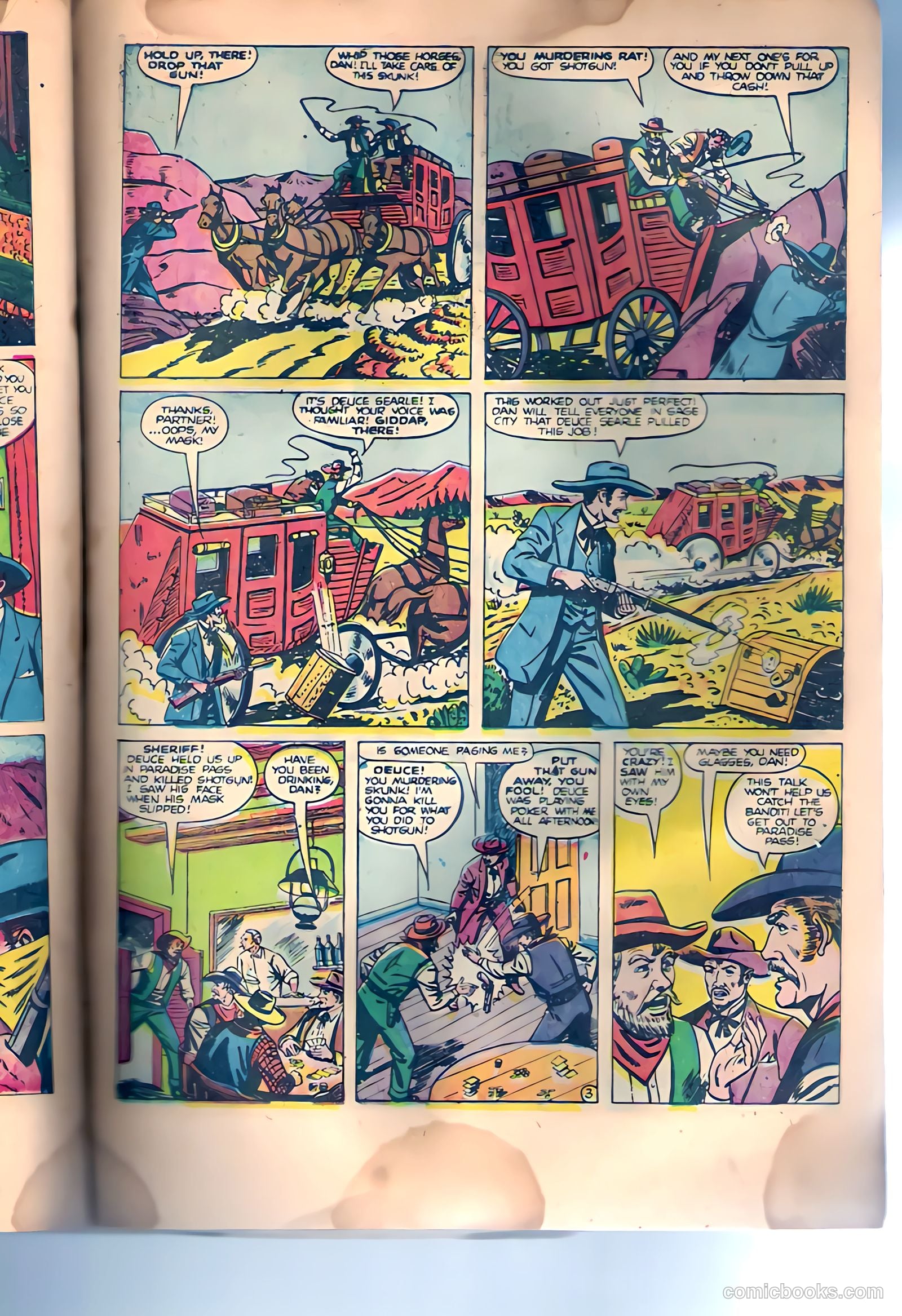 Black Diamond Western #12 (1949, Lev Gleason Publications, Inc.) — page 35 of 57