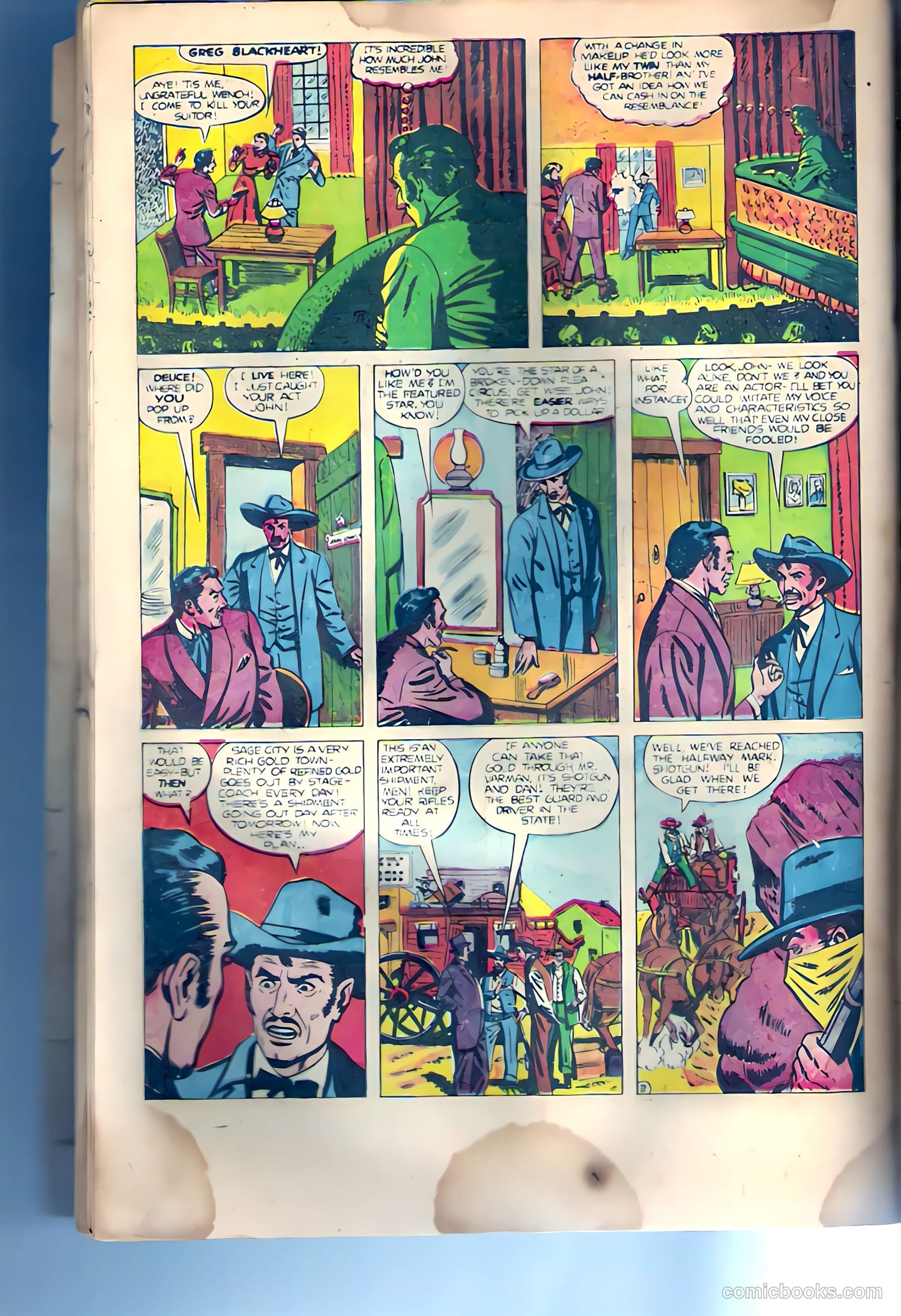 Black Diamond Western #12 (1949, Lev Gleason Publications, Inc.) — page 36 of 57