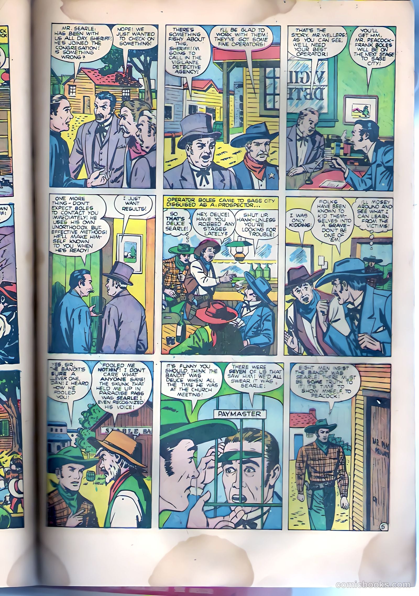 Black Diamond Western #12 (1949, Lev Gleason Publications, Inc.) — page 39 of 57