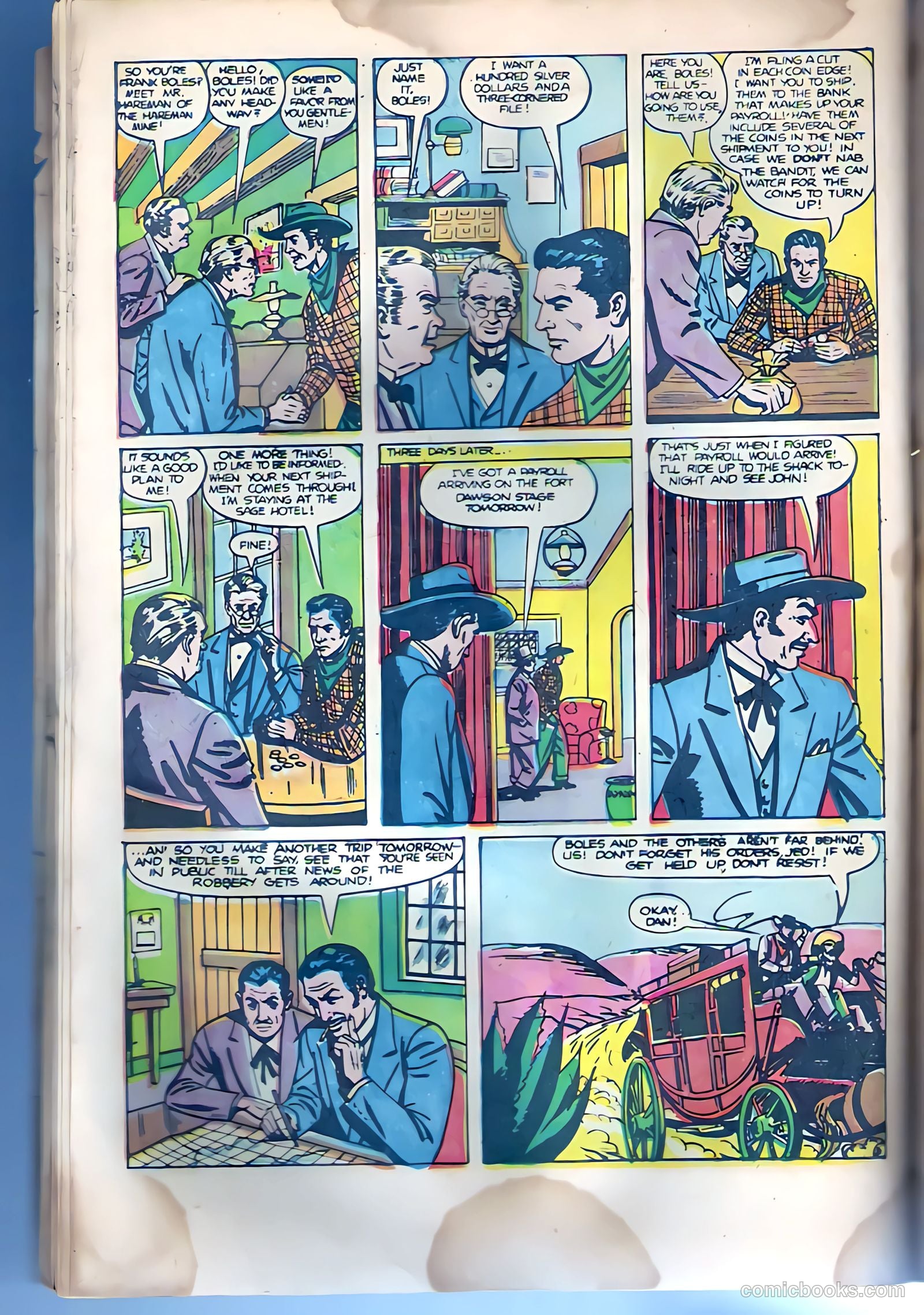 Black Diamond Western #12 (1949, Lev Gleason Publications, Inc.) — page 40 of 57