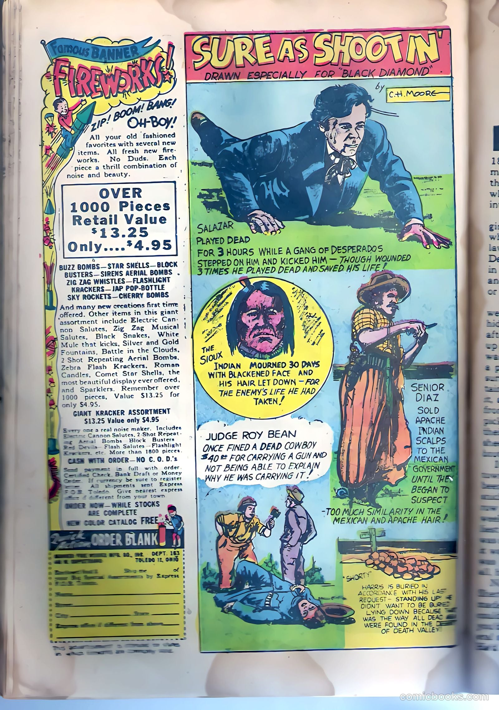 Black Diamond Western #12 (1949, Lev Gleason Publications, Inc.) — page 46 of 57