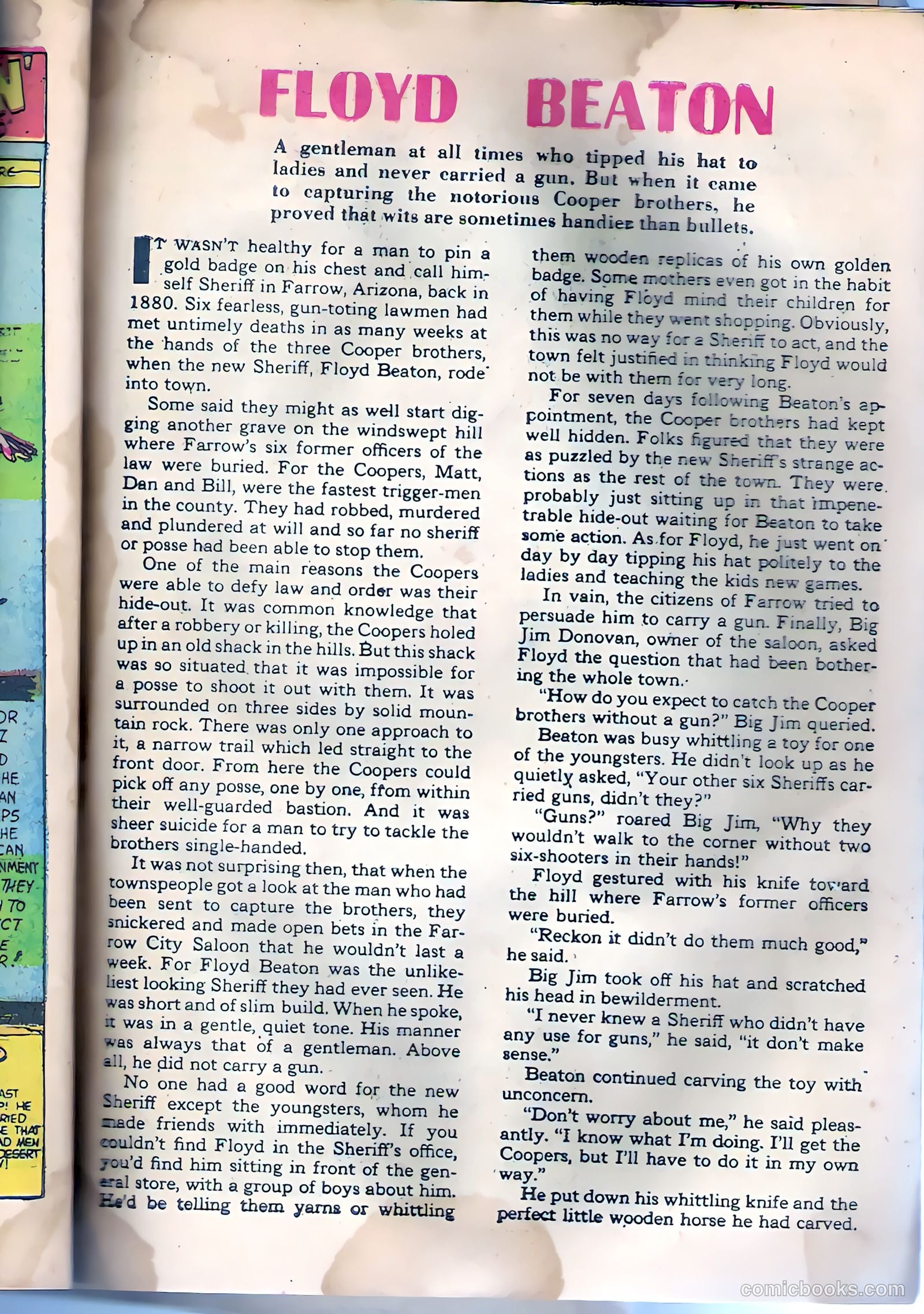 Black Diamond Western #12 (1949, Lev Gleason Publications, Inc.) — page 47 of 57