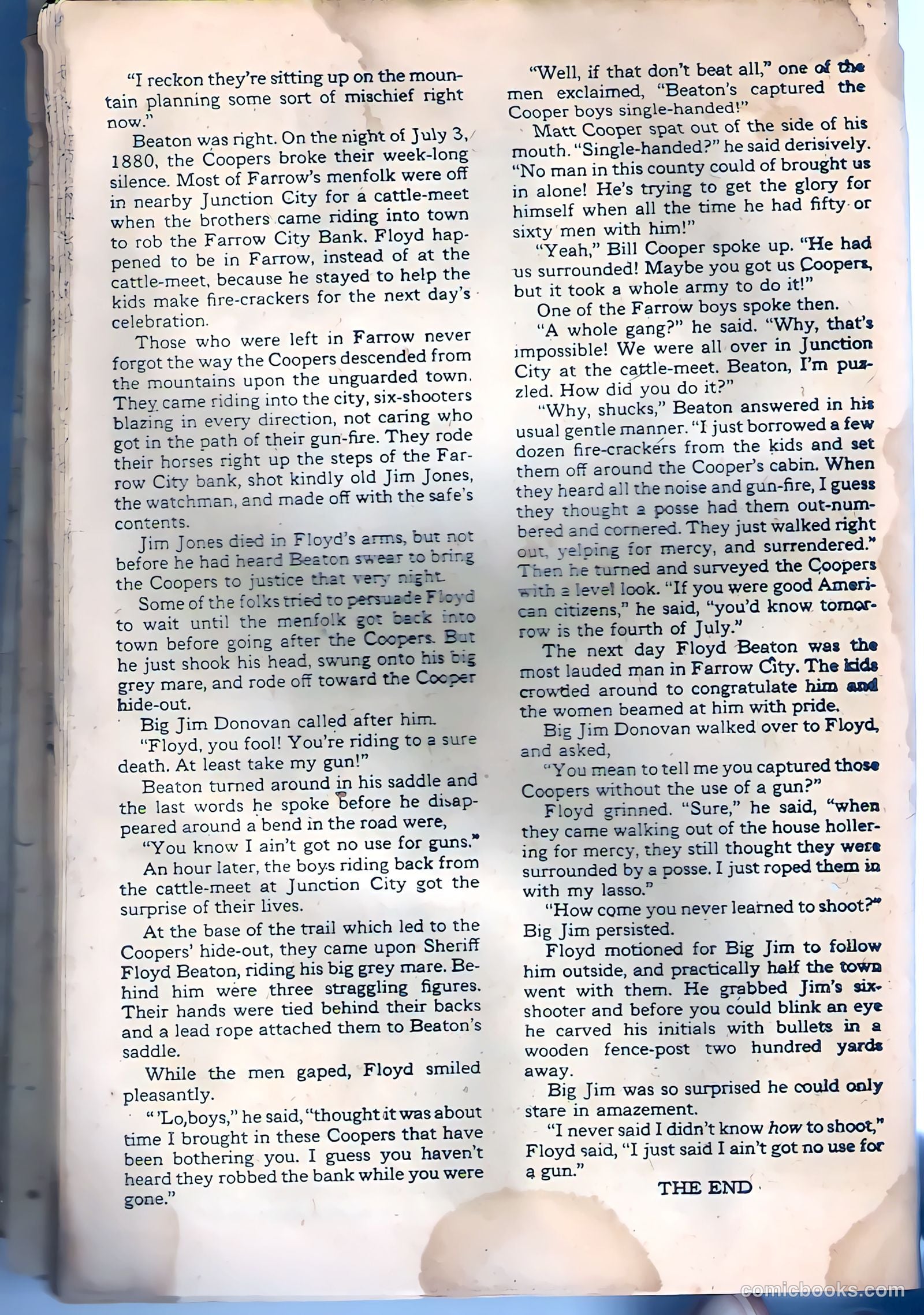 Black Diamond Western #12 (1949, Lev Gleason Publications, Inc.) — page 48 of 57