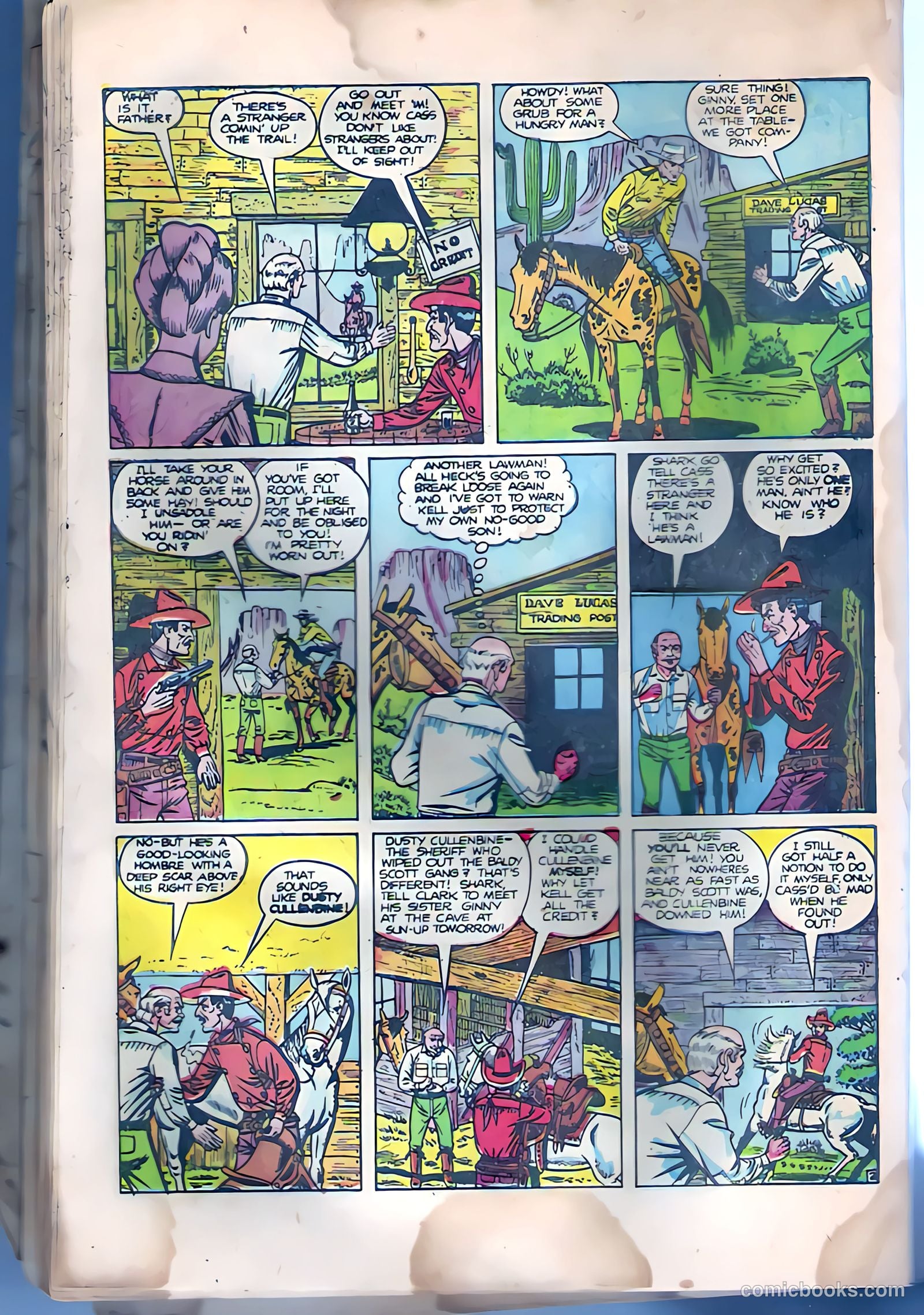 Black Diamond Western #12 (1949, Lev Gleason Publications, Inc.) — page 50 of 57