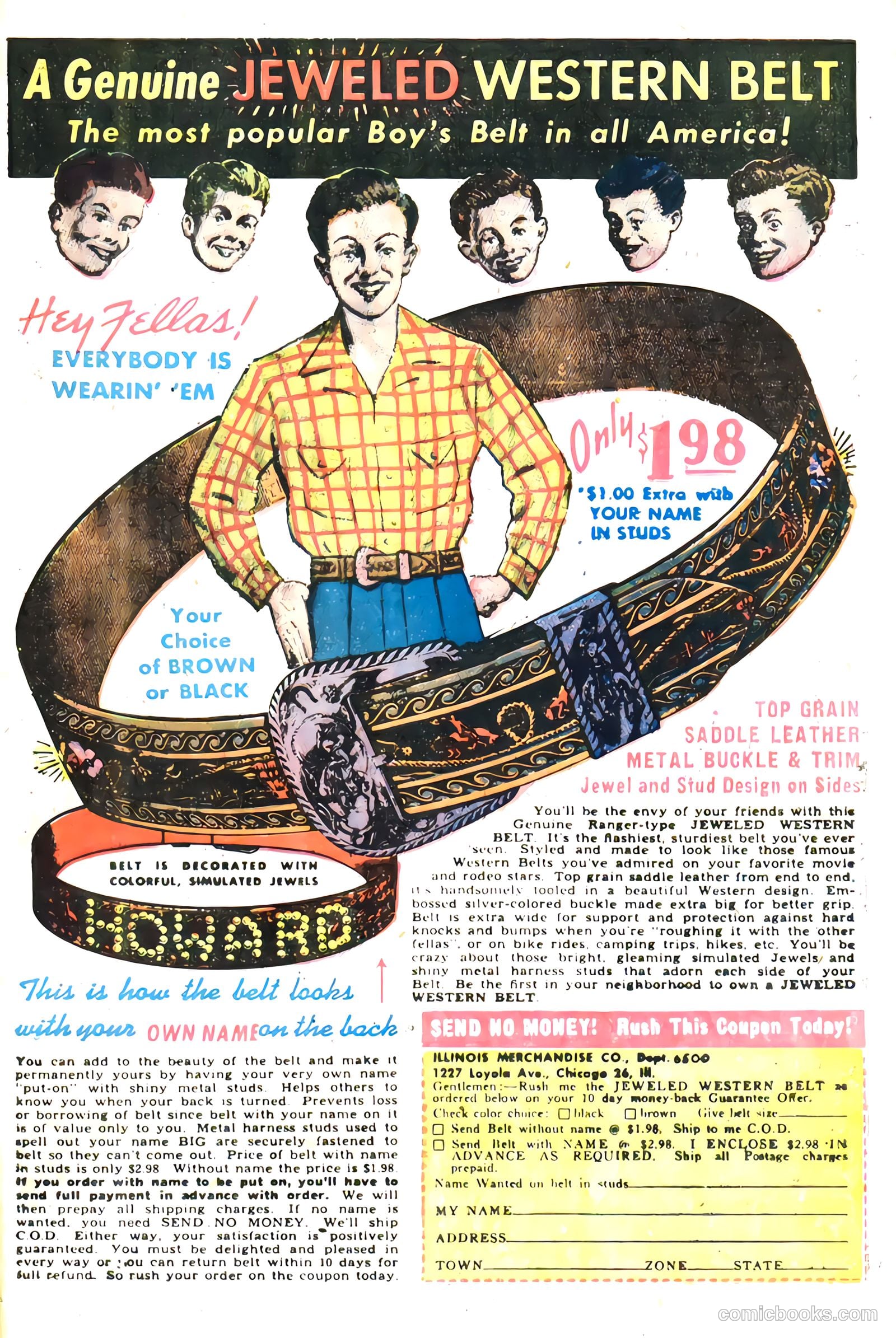 Black Diamond Western #12 (1949, Lev Gleason Publications, Inc.) — page 54 of 57