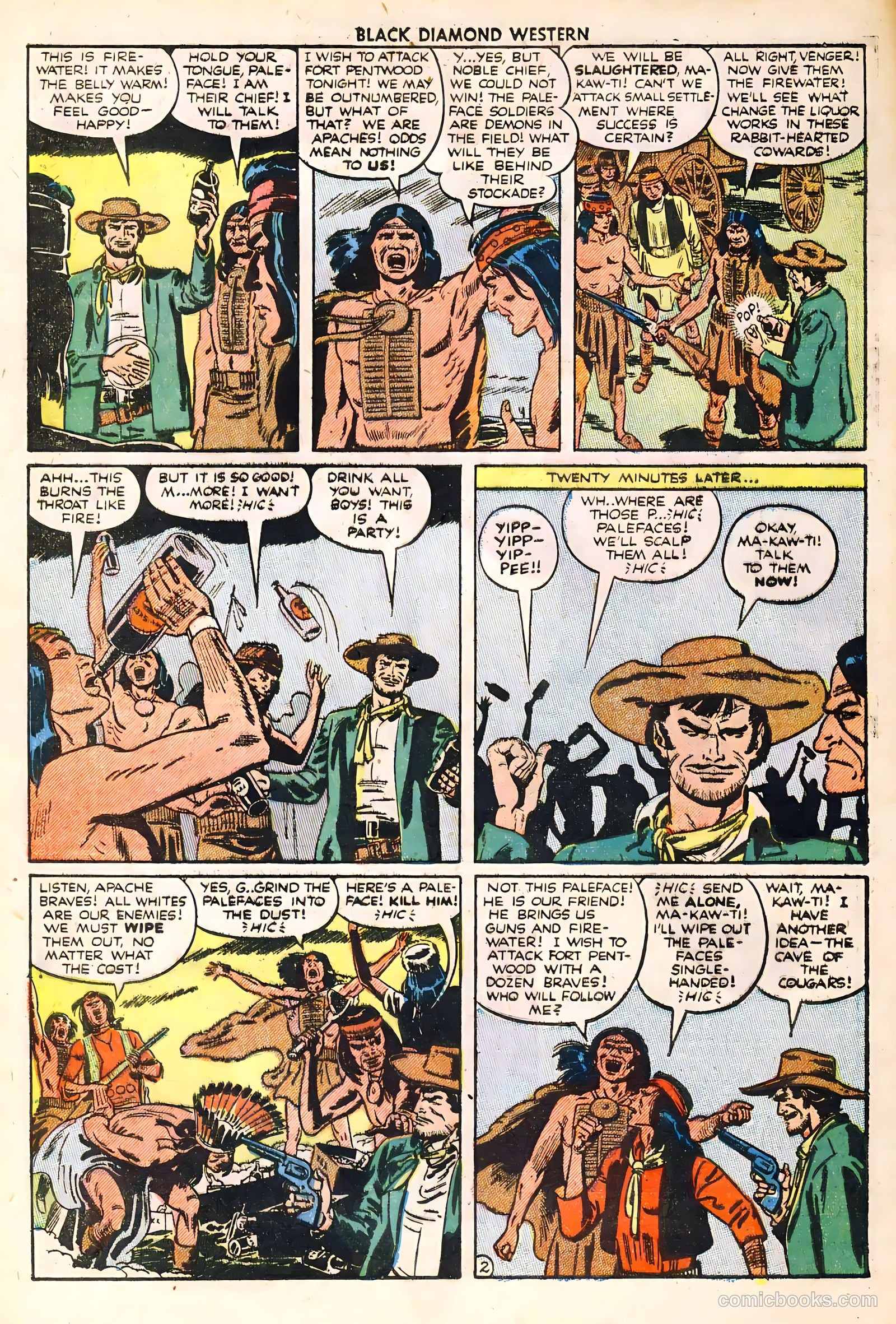 Black Diamond Western #30 (1949, Lev Gleason Publications, Inc.) — page 4 of 35