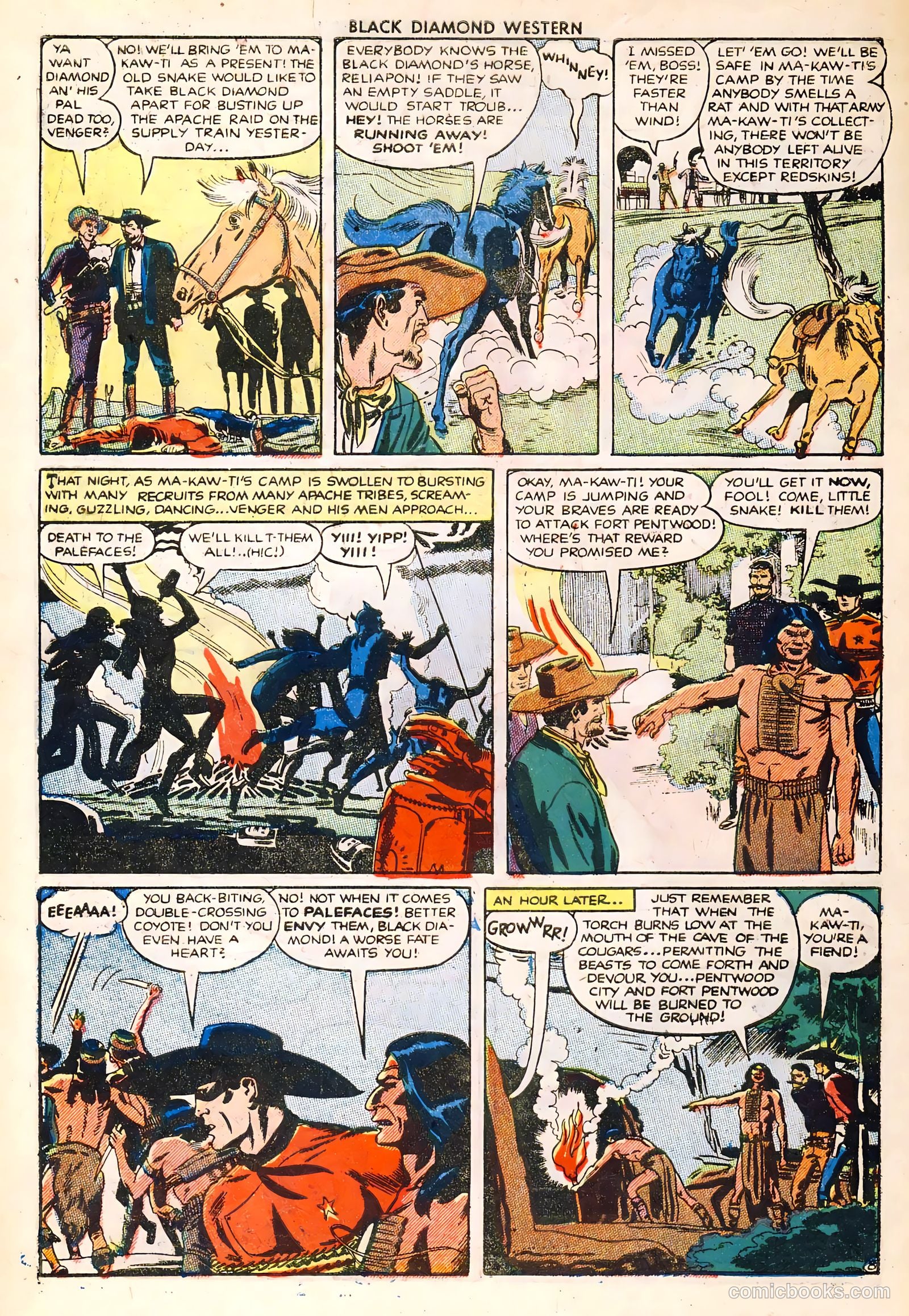 Black Diamond Western #30 (1949, Lev Gleason Publications, Inc.) — page 10 of 35