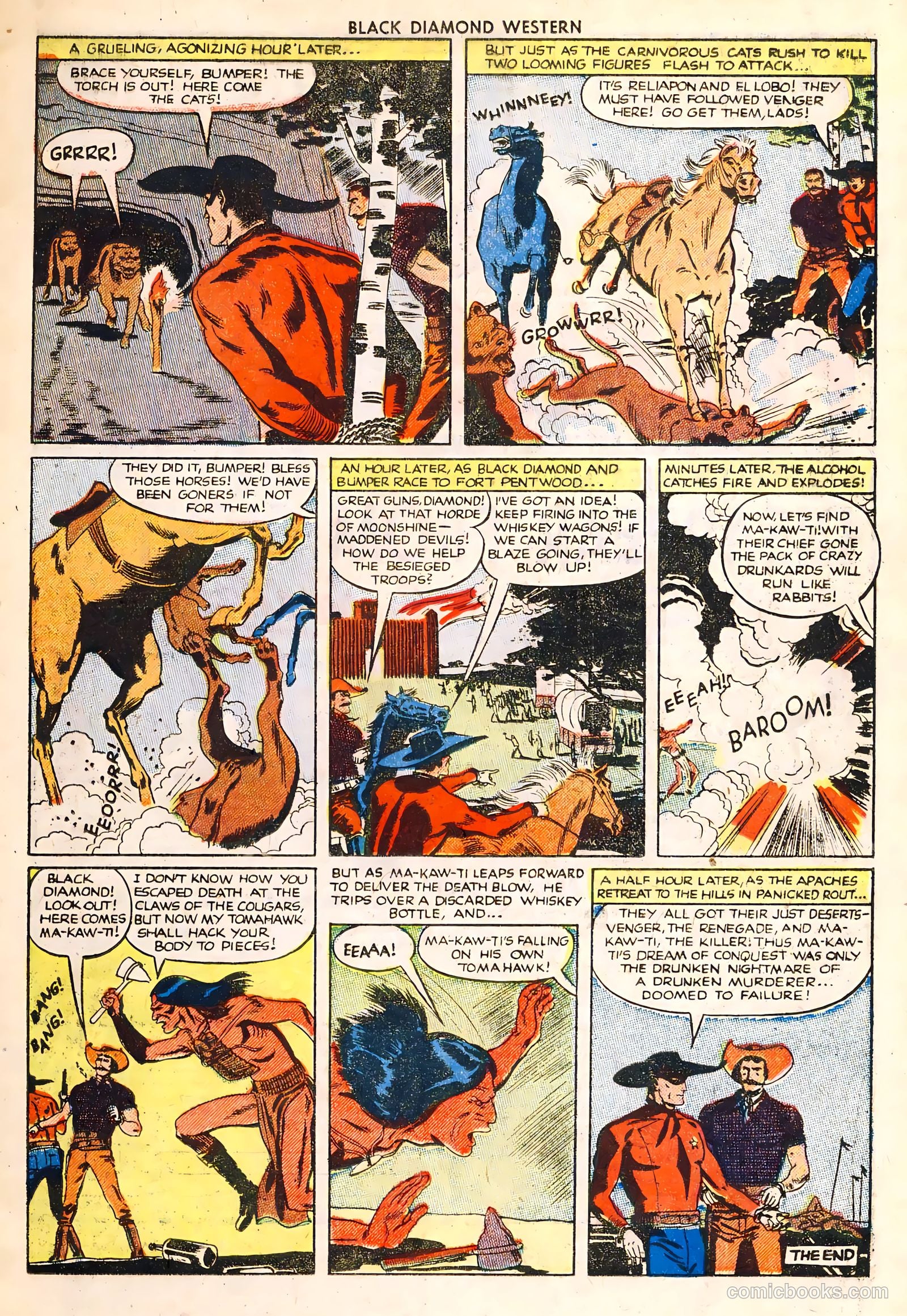 Black Diamond Western #30 (1949, Lev Gleason Publications, Inc.) — page 11 of 35