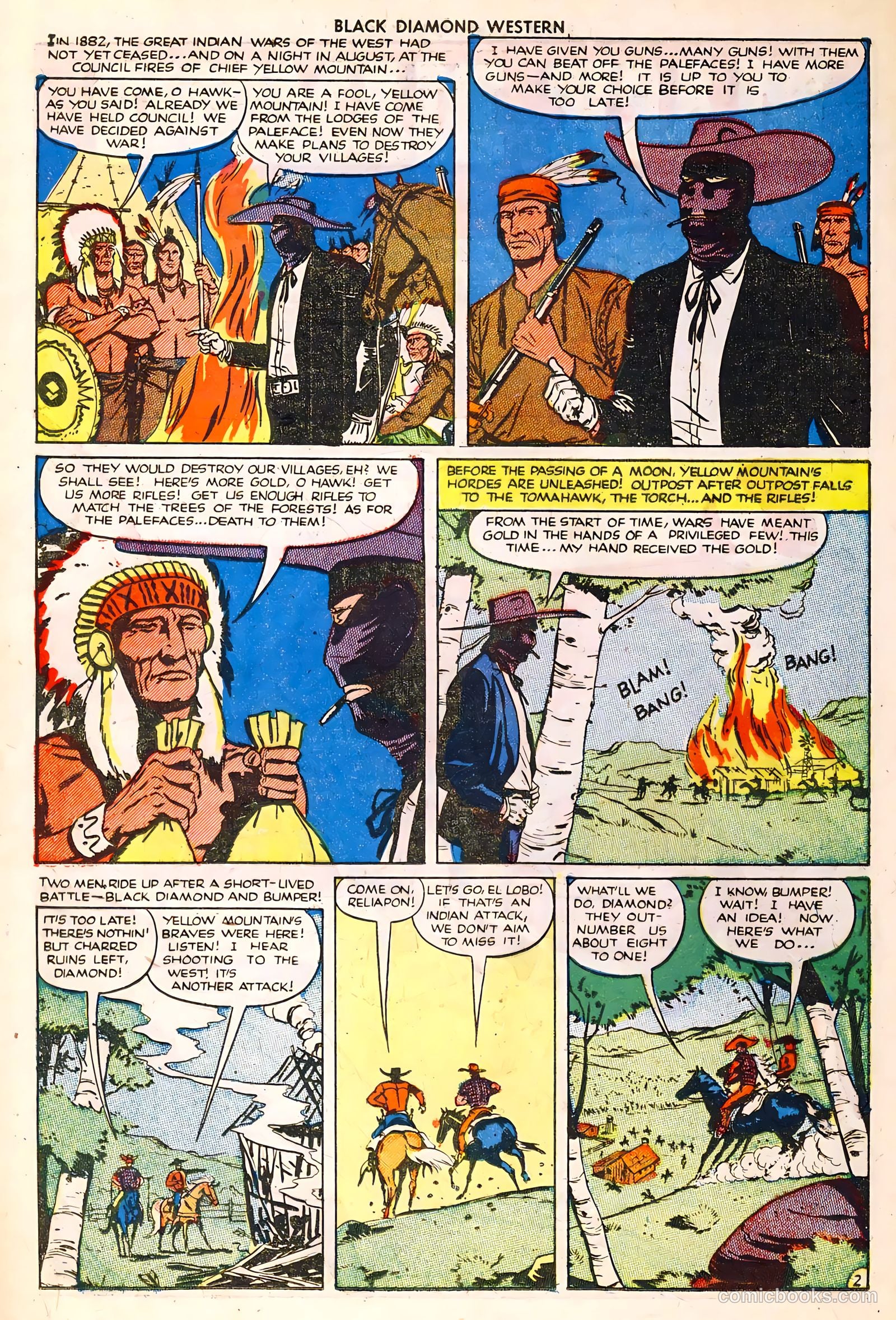 Black Diamond Western #30 (1949, Lev Gleason Publications, Inc.) — page 14 of 35