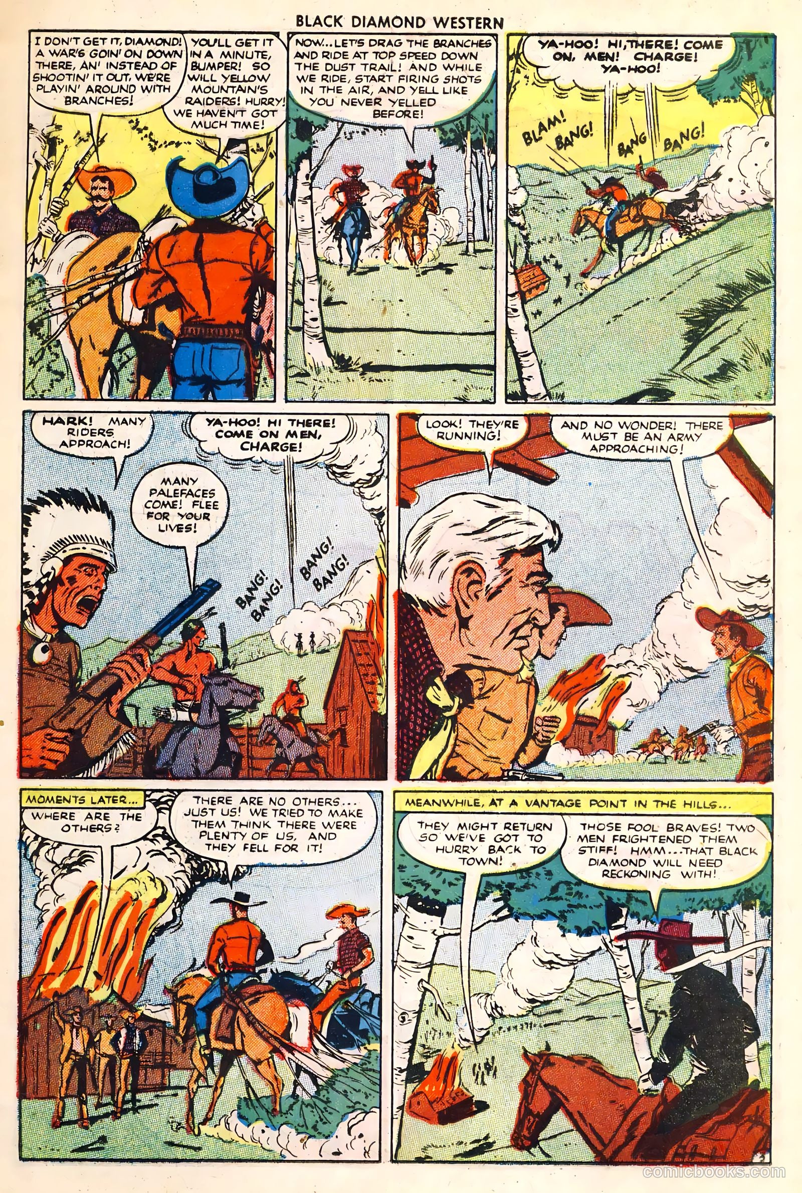Black Diamond Western #30 (1949, Lev Gleason Publications, Inc.) — page 15 of 35