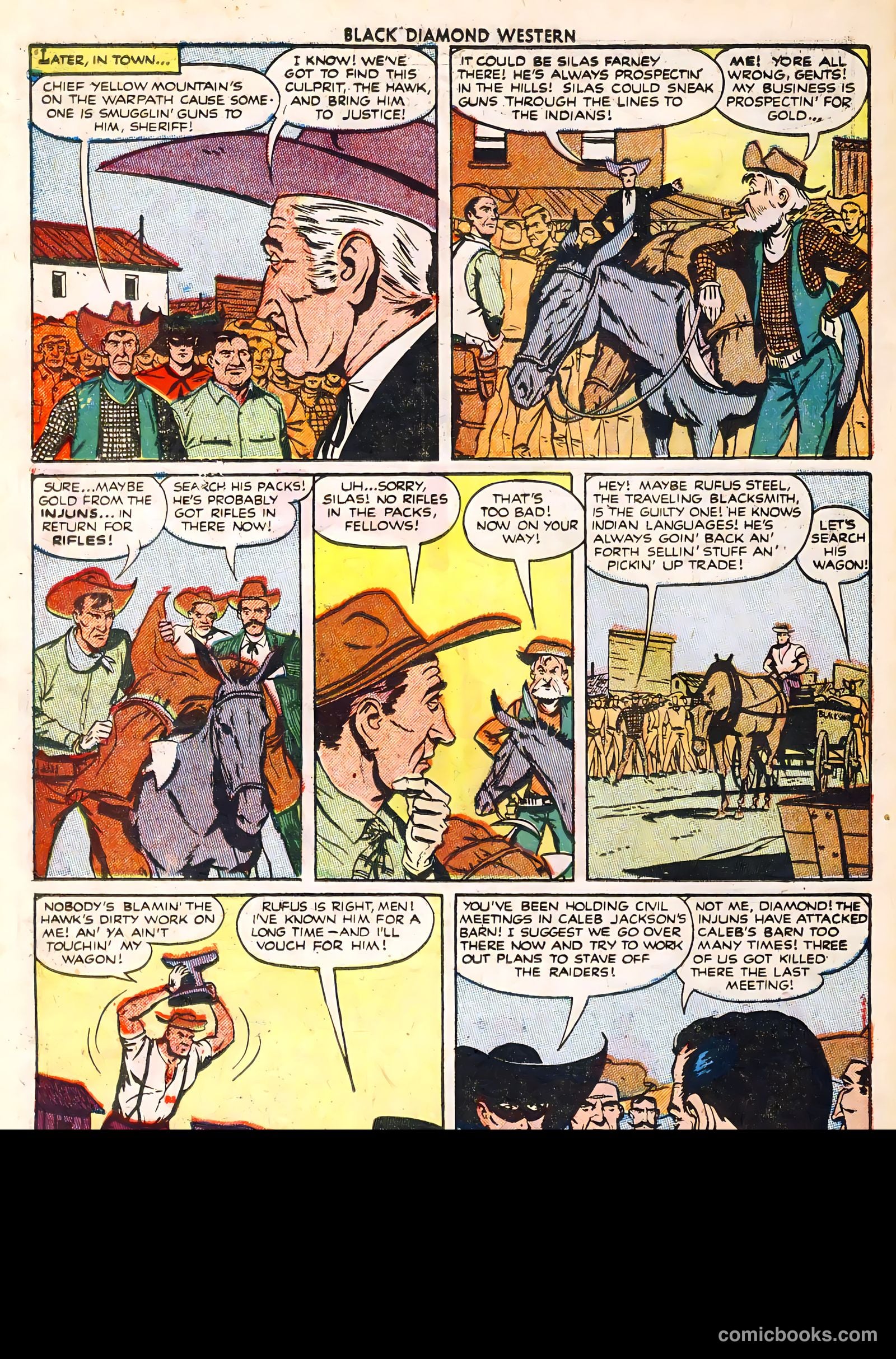 Black Diamond Western #30 (1949, Lev Gleason Publications, Inc.) — page 16 of 35