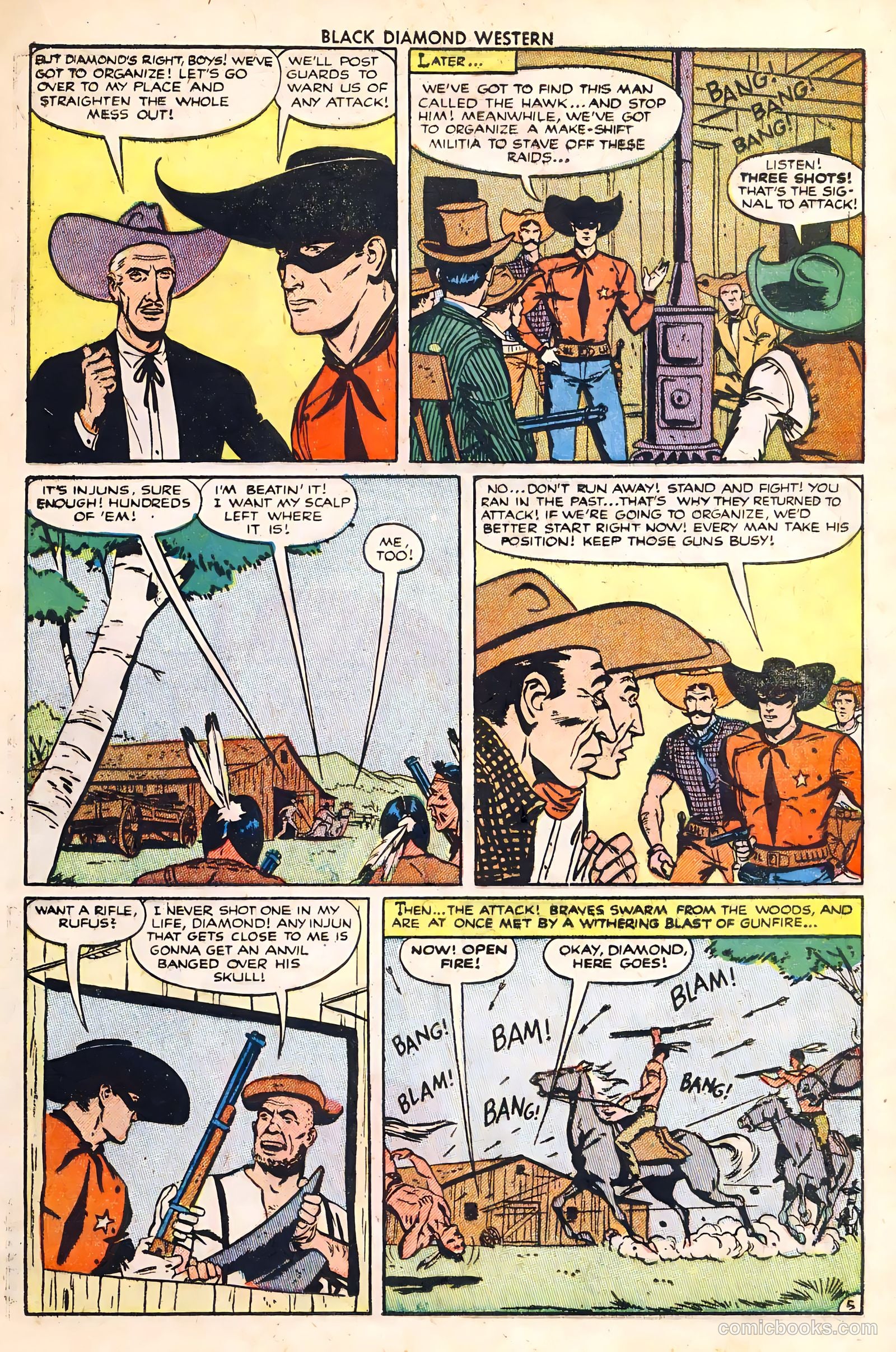 Black Diamond Western #30 (1949, Lev Gleason Publications, Inc.) — page 17 of 35