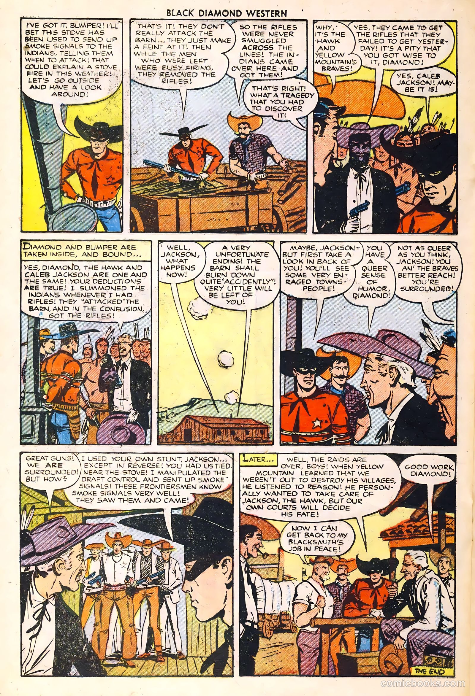 Black Diamond Western #30 (1949, Lev Gleason Publications, Inc.) — page 20 of 35
