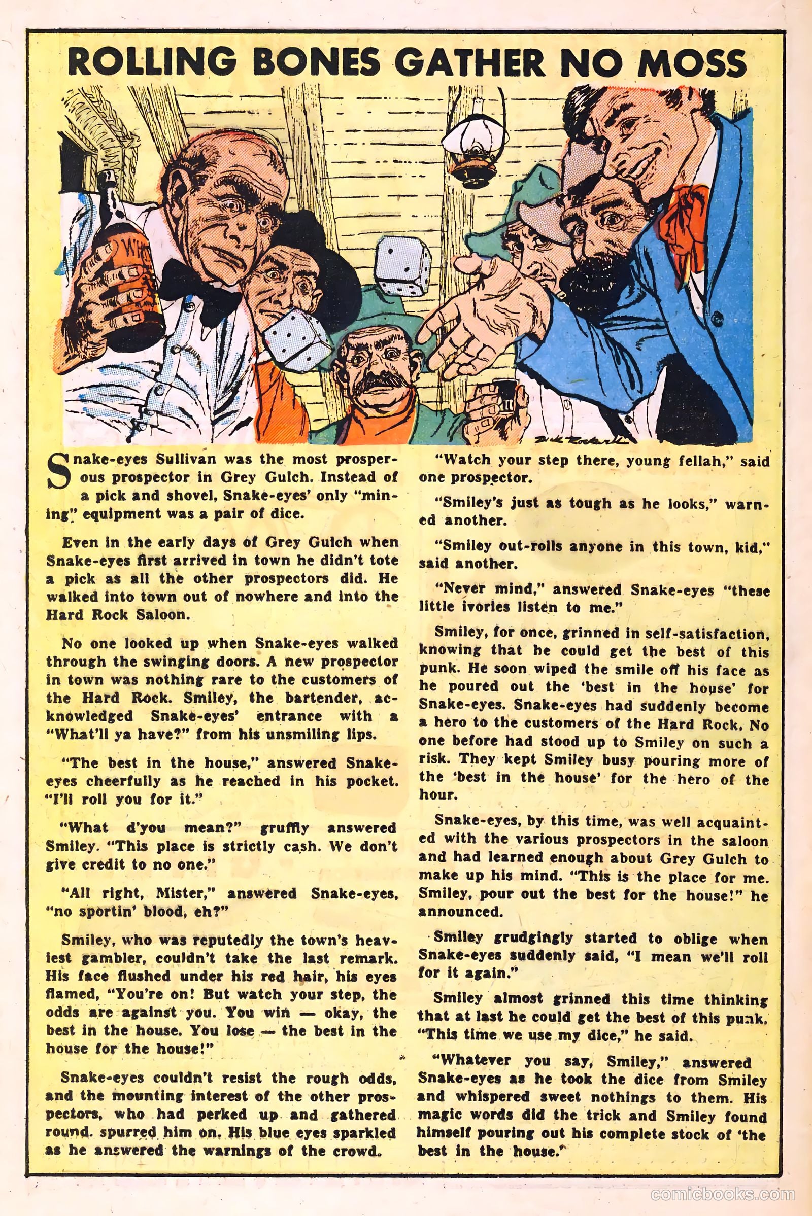 Black Diamond Western #30 (1949, Lev Gleason Publications, Inc.) — page 22 of 35