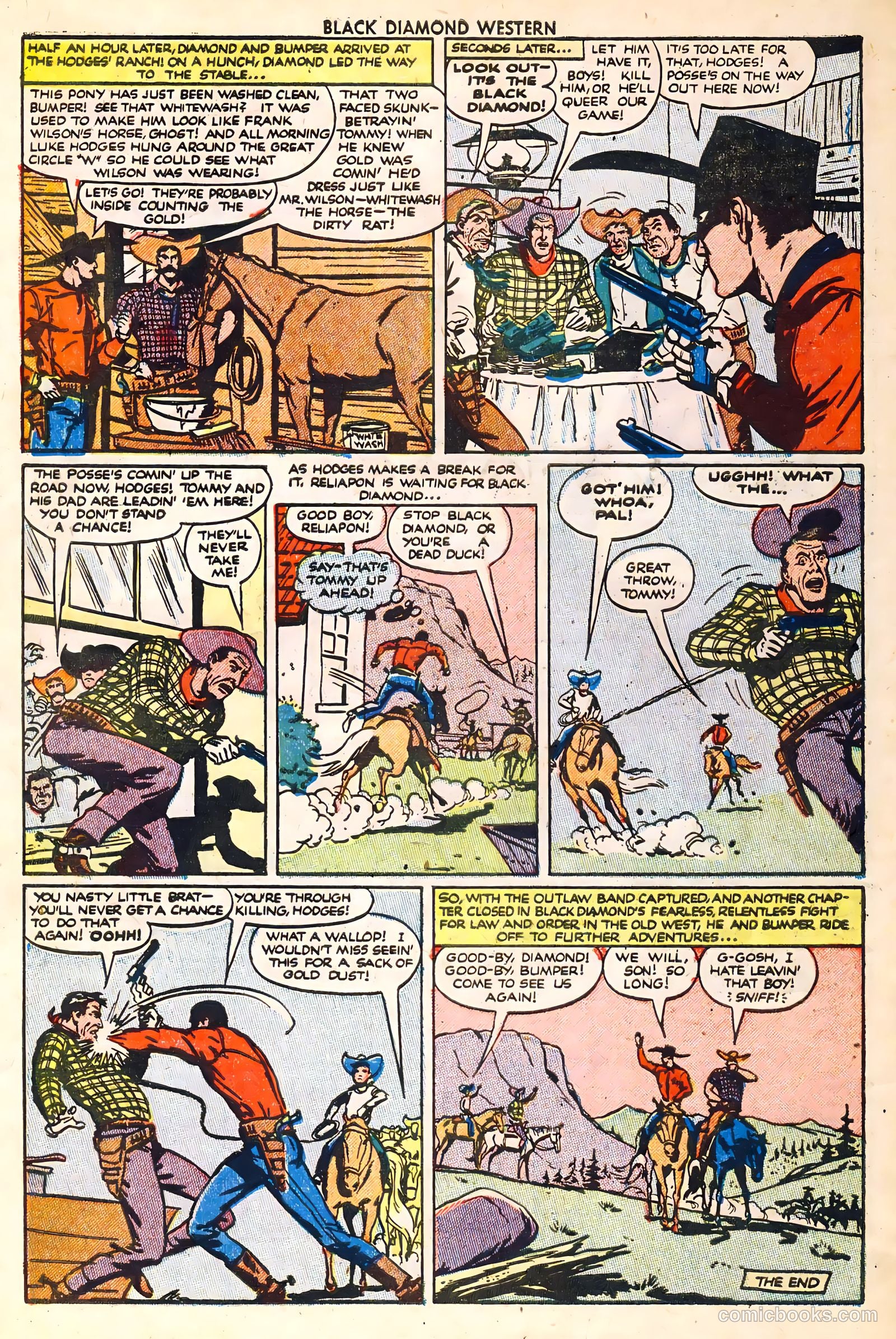 Black Diamond Western #30 (1949, Lev Gleason Publications, Inc.) — page 32 of 35