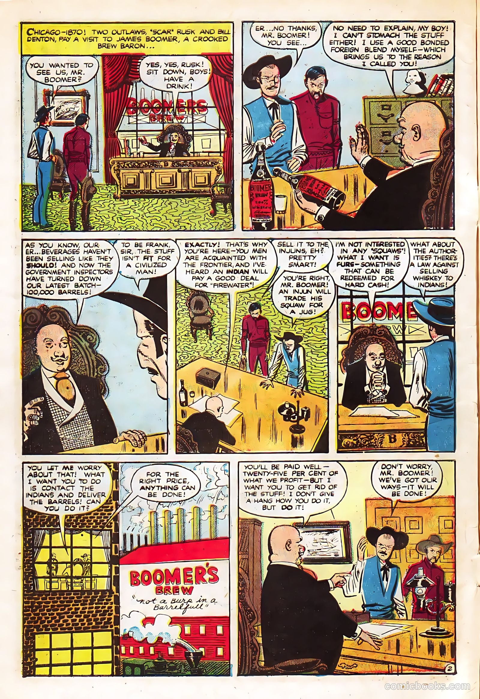 Black Diamond Western #23 (1949, Lev Gleason Publications, Inc.) — page 4 of 52