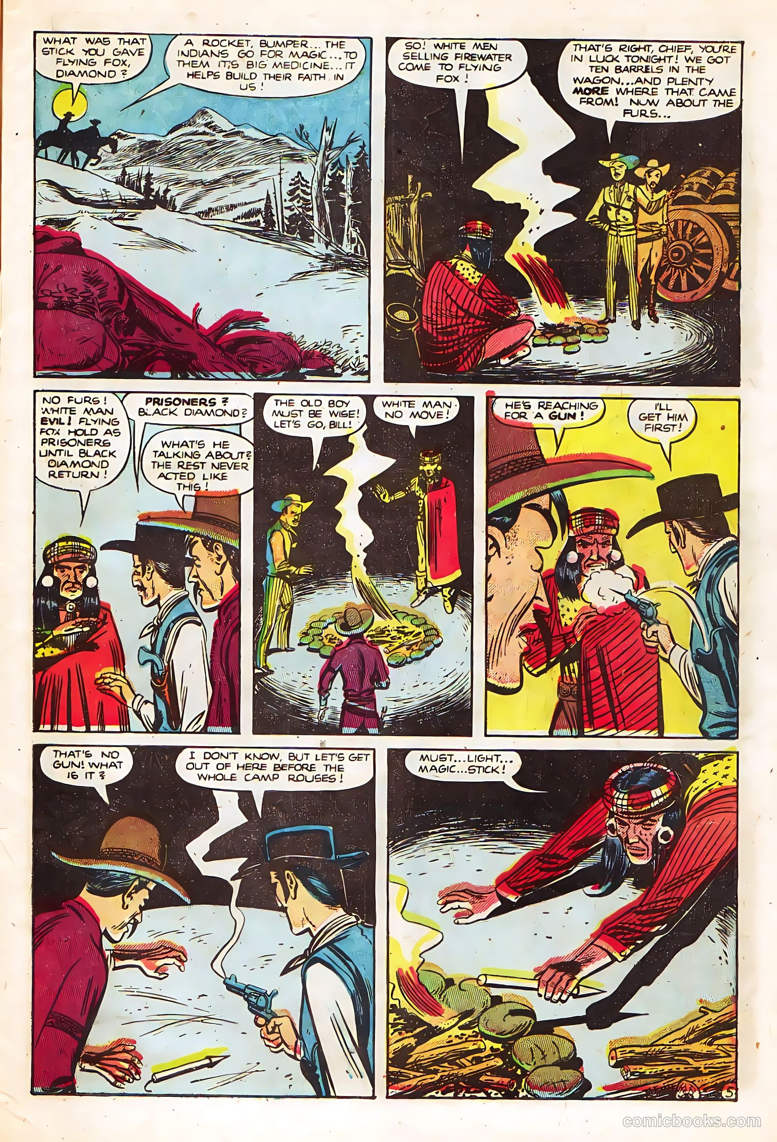Black Diamond Western #23 (1949, Lev Gleason Publications, Inc.) — page 7 of 52
