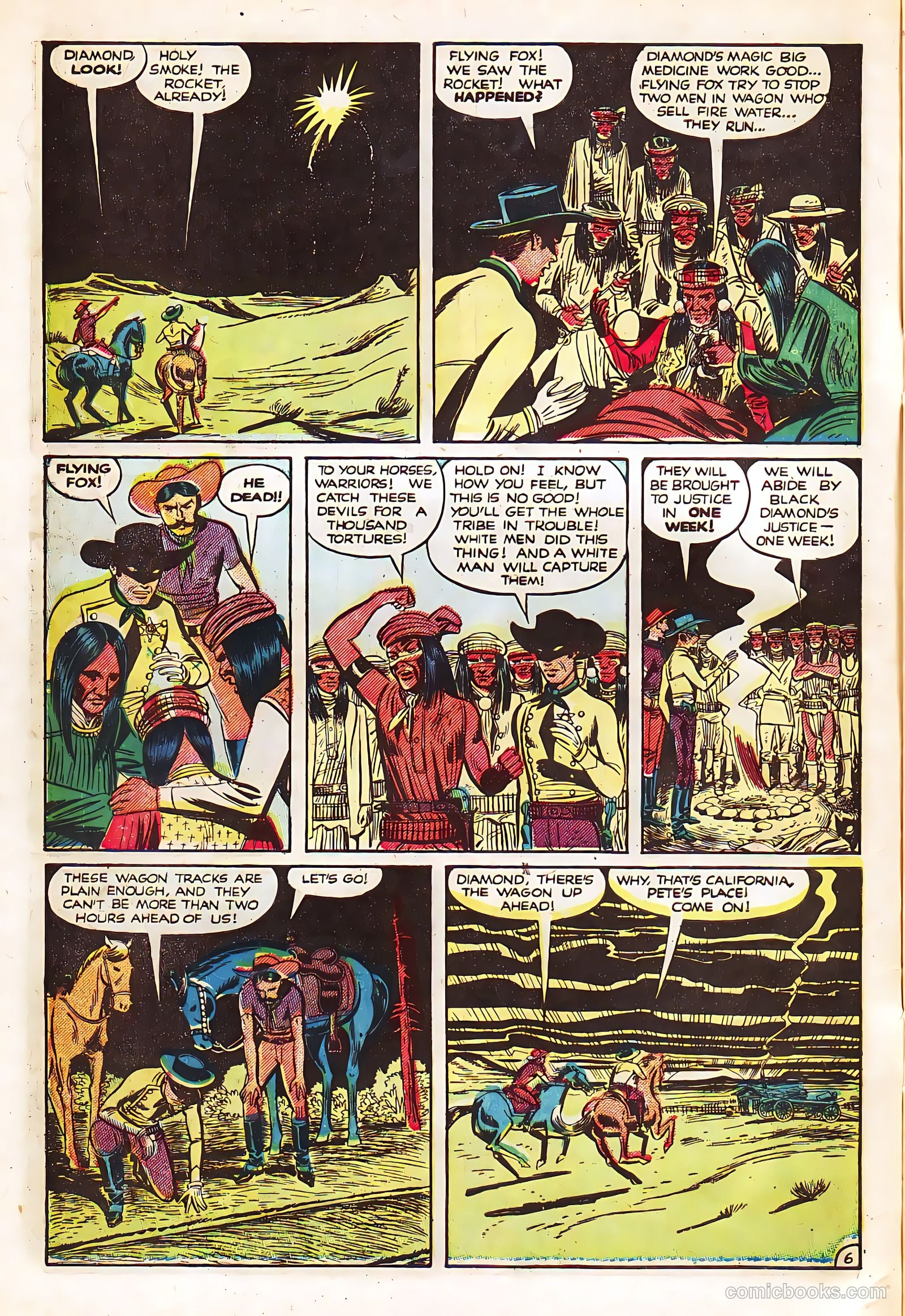 Black Diamond Western #23 (1949, Lev Gleason Publications, Inc.) — page 8 of 52