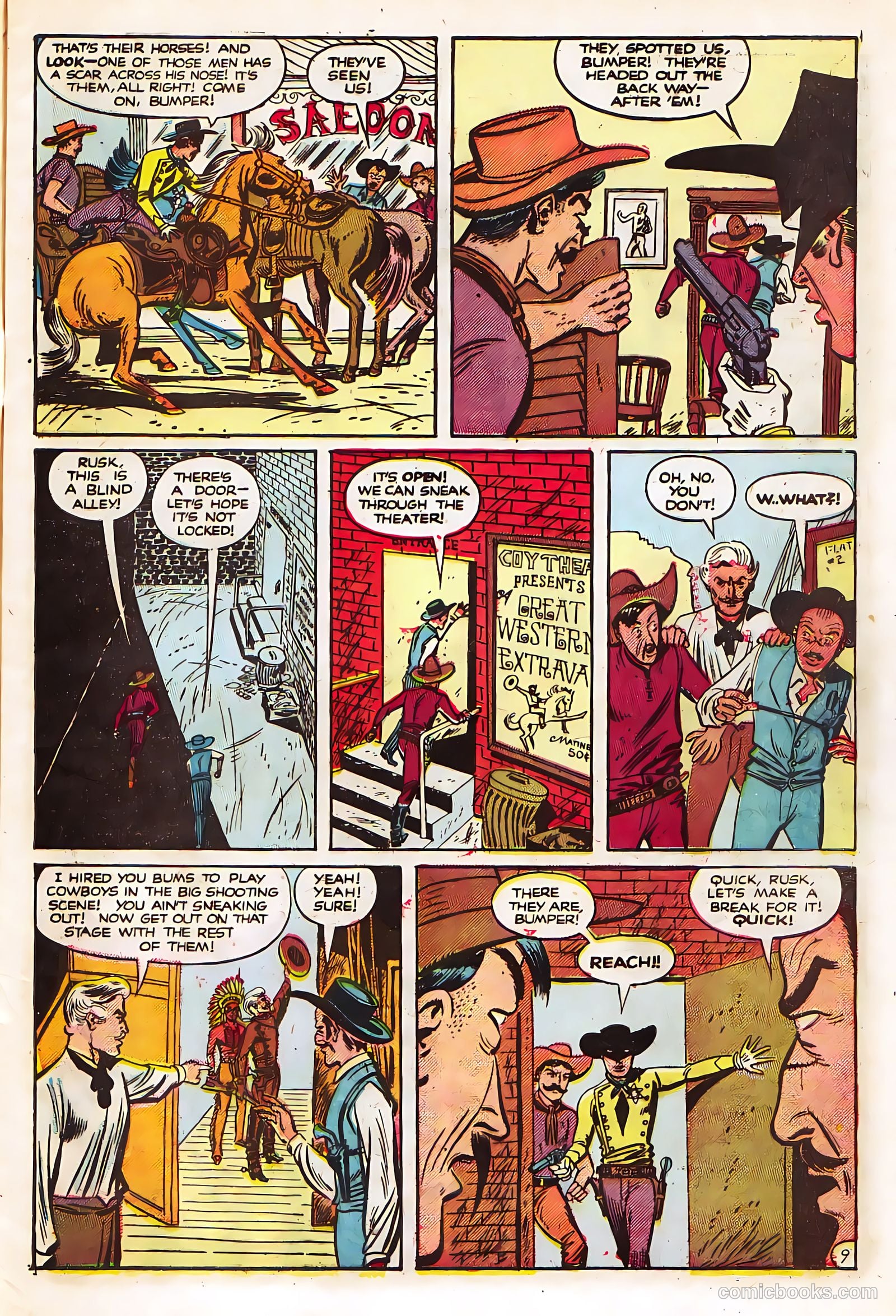 Black Diamond Western #23 (1949, Lev Gleason Publications, Inc.) — page 11 of 52