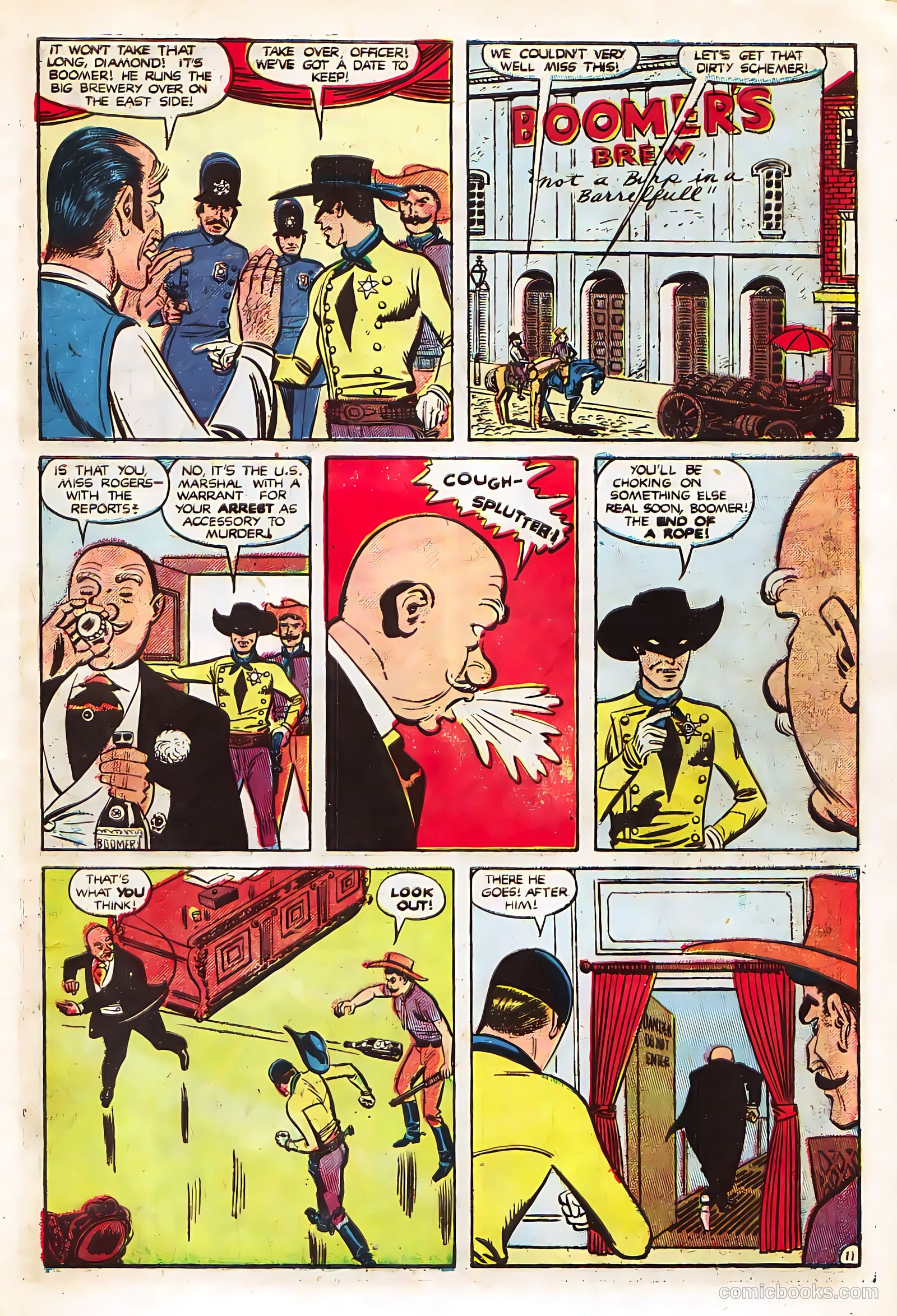 Black Diamond Western #23 (1949, Lev Gleason Publications, Inc.) — page 13 of 52