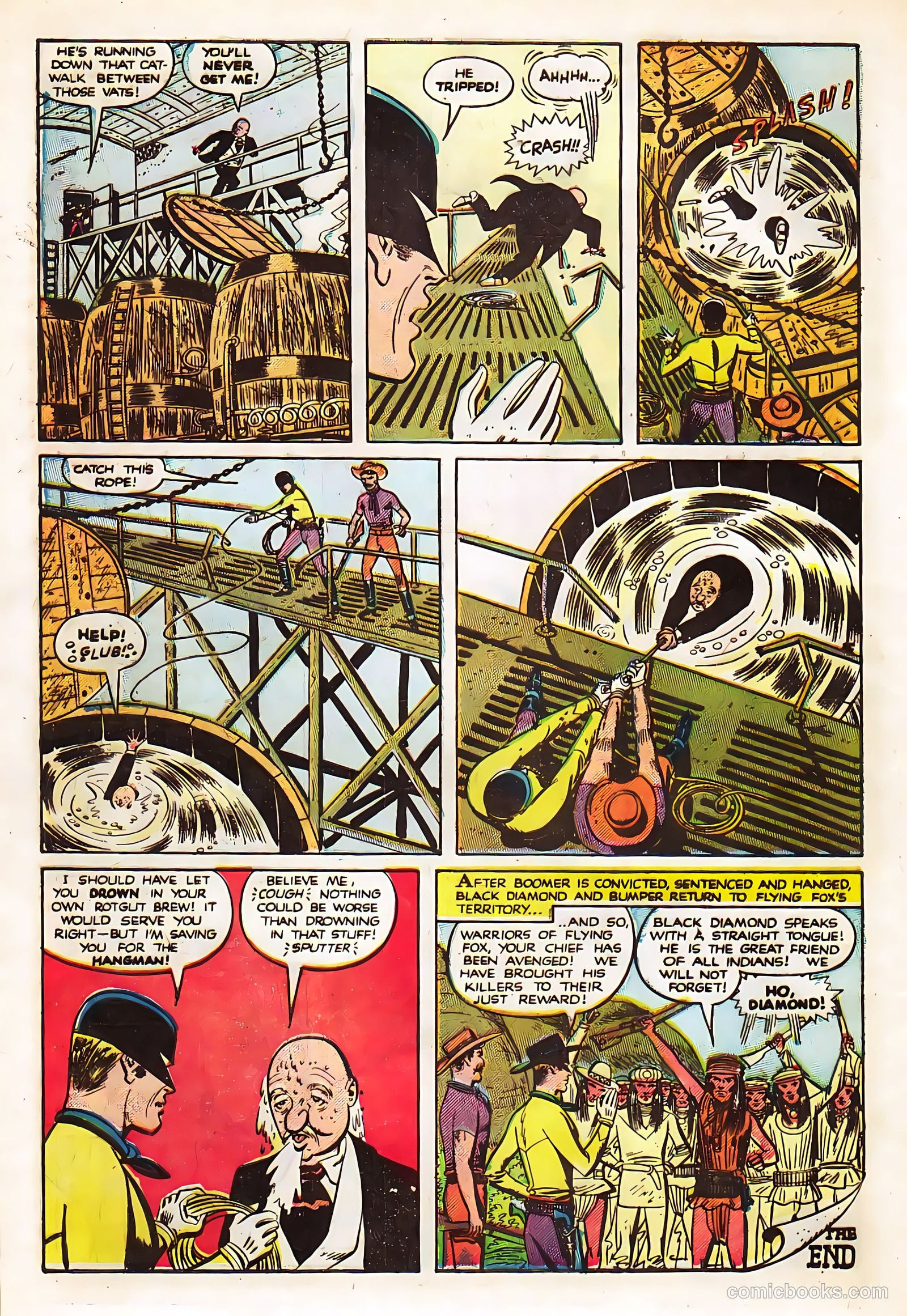 Black Diamond Western #23 (1949, Lev Gleason Publications, Inc.) — page 14 of 52