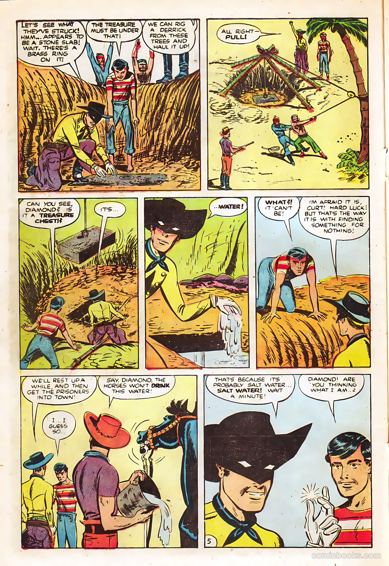 Black Diamond Western #23 (1949, Lev Gleason Publications, Inc.) — page 22 of 52