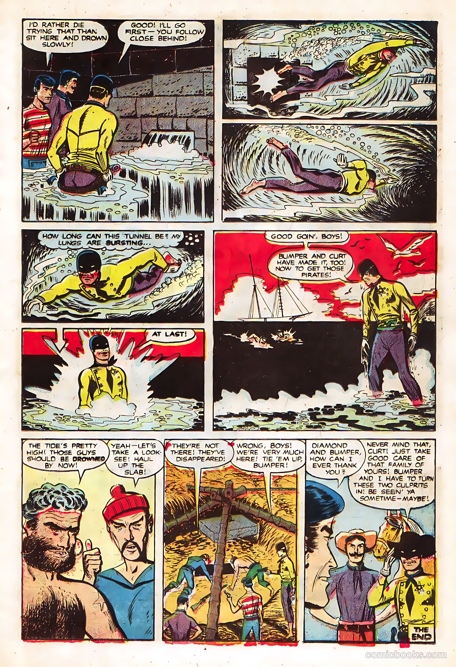 Black Diamond Western #23 (1949, Lev Gleason Publications, Inc.) — page 25 of 52