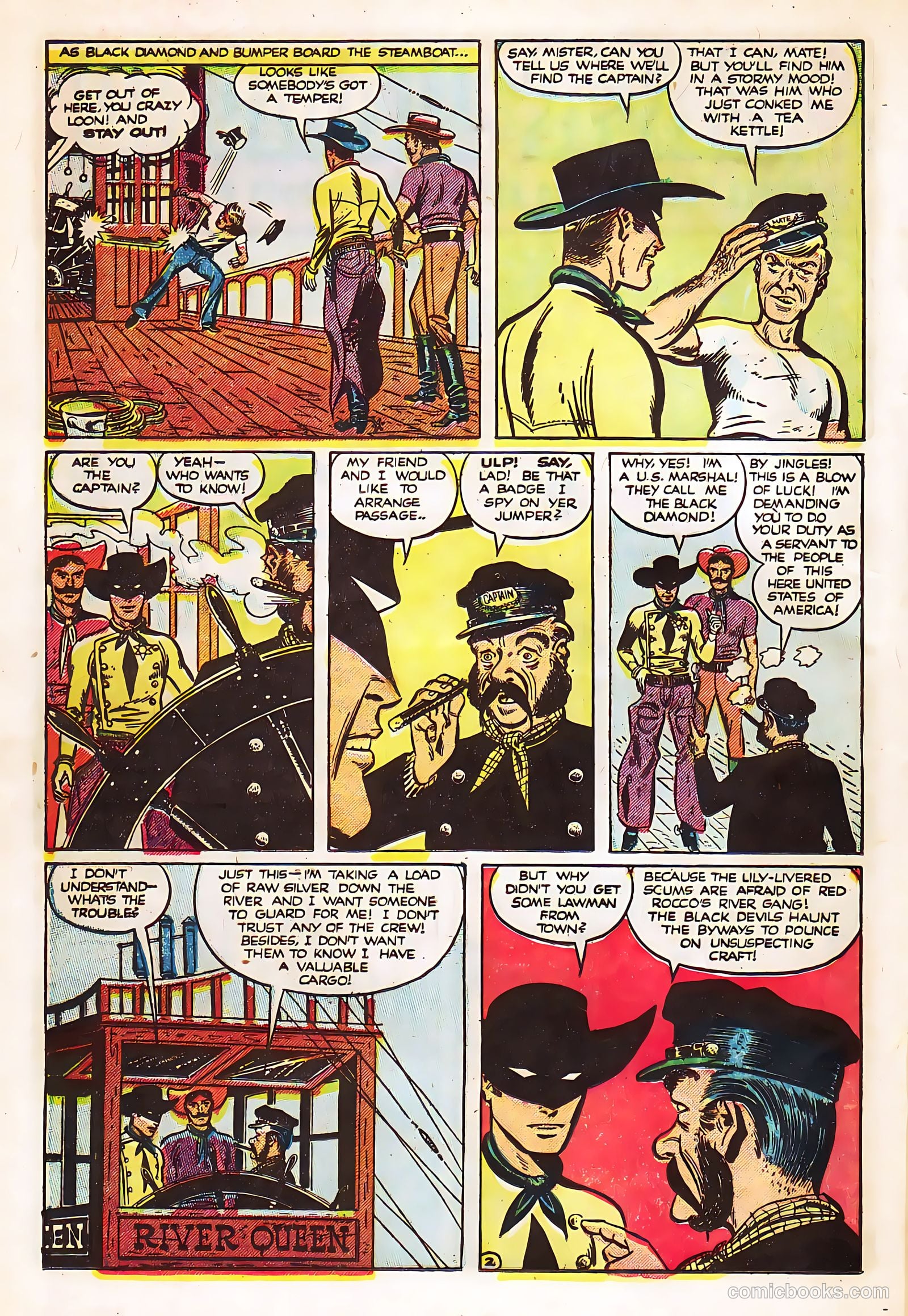 Black Diamond Western #23 (1949, Lev Gleason Publications, Inc.) — page 32 of 52