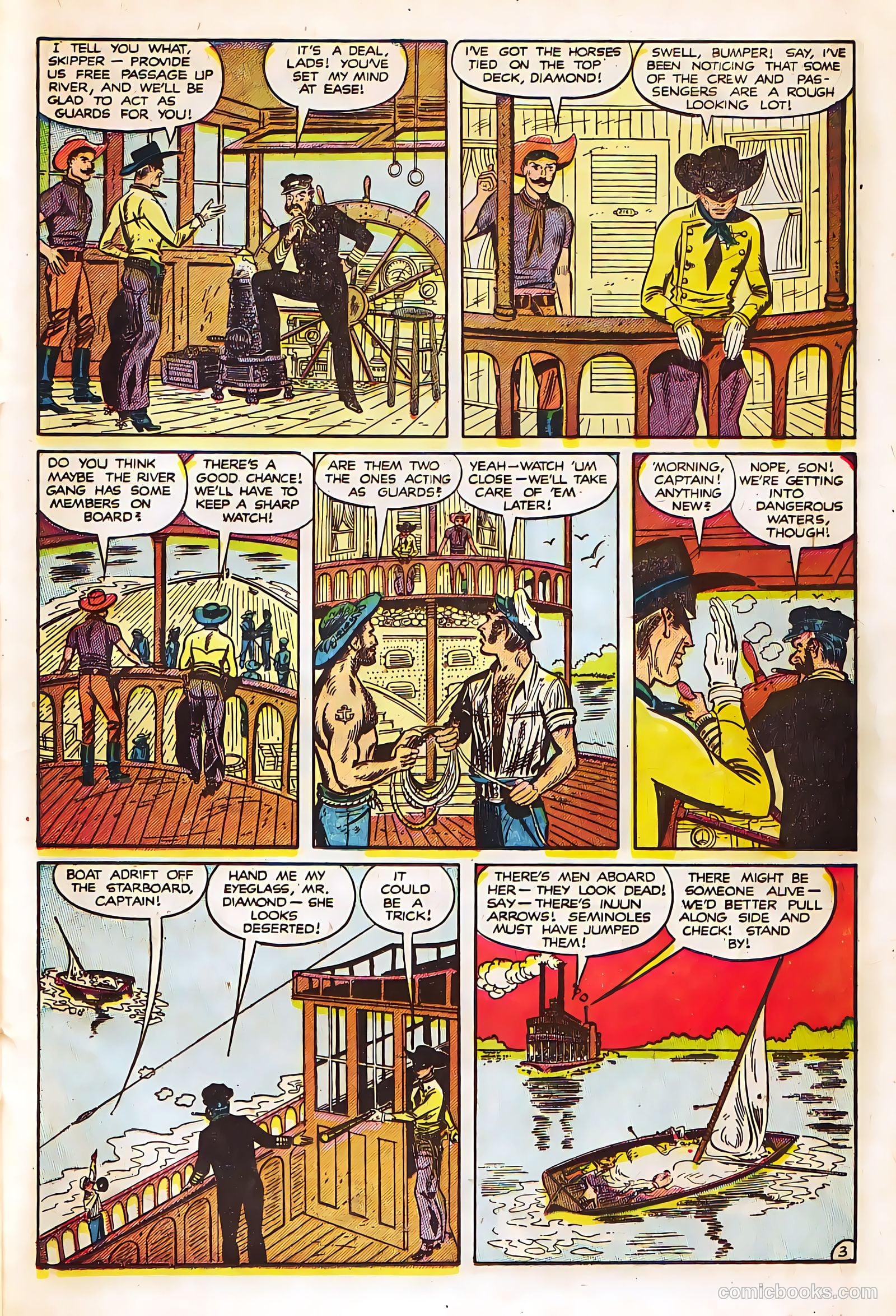 Black Diamond Western #23 (1949, Lev Gleason Publications, Inc.) — page 33 of 52