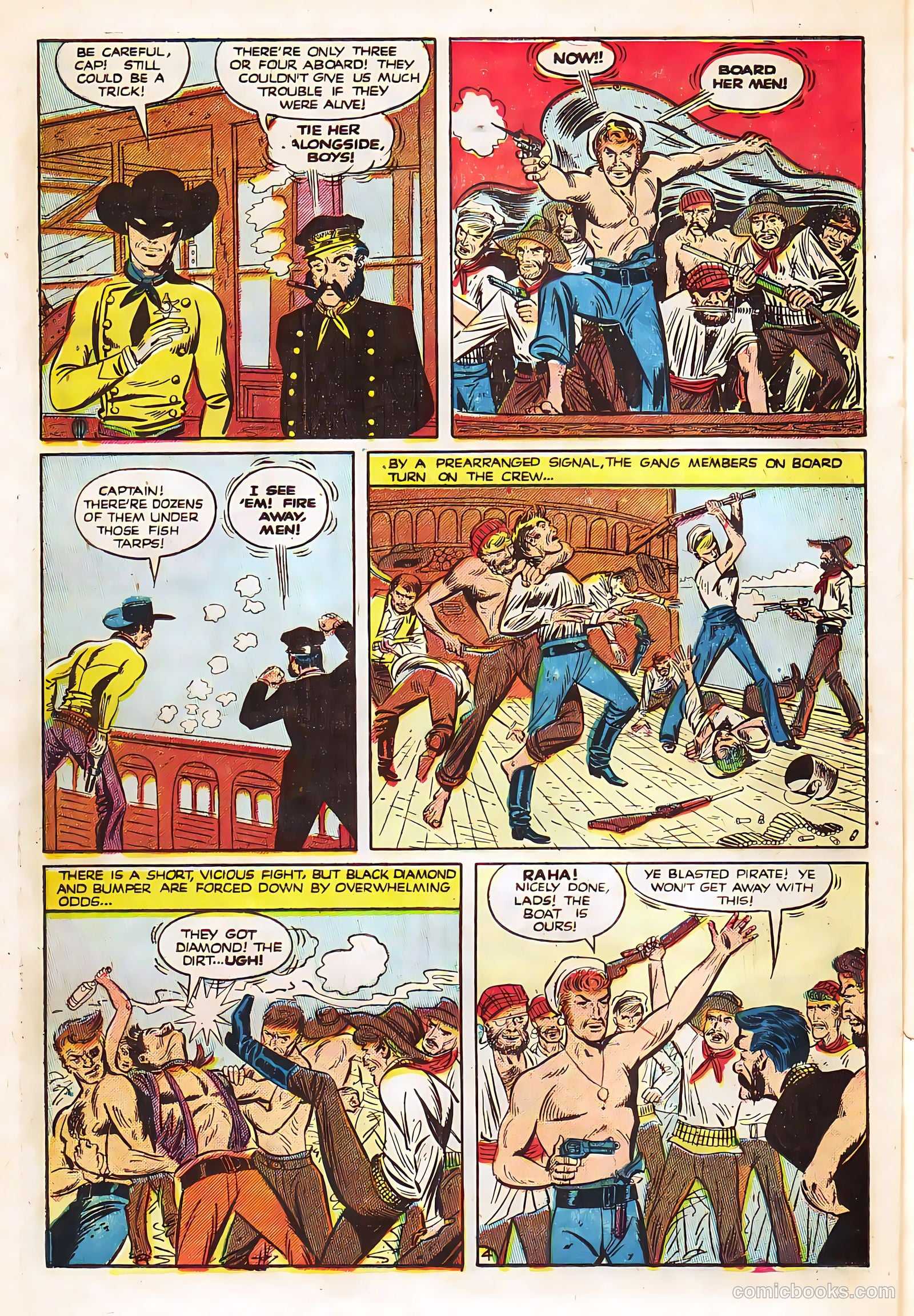 Black Diamond Western #23 (1949, Lev Gleason Publications, Inc.) — page 34 of 52